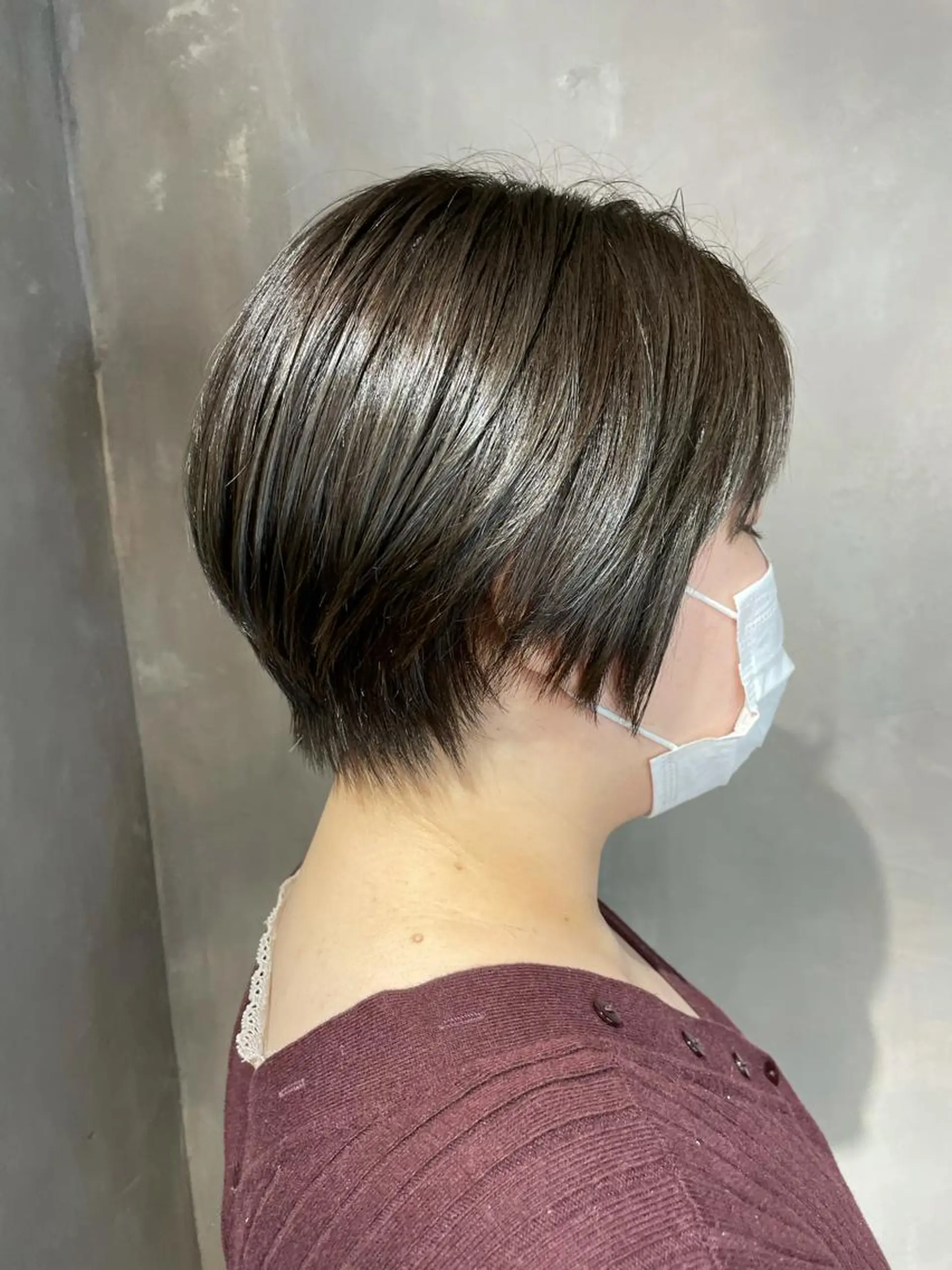 ショート デザインカット 似合わせカット La vielle所属・La vielle 西峠のヘアスタイル