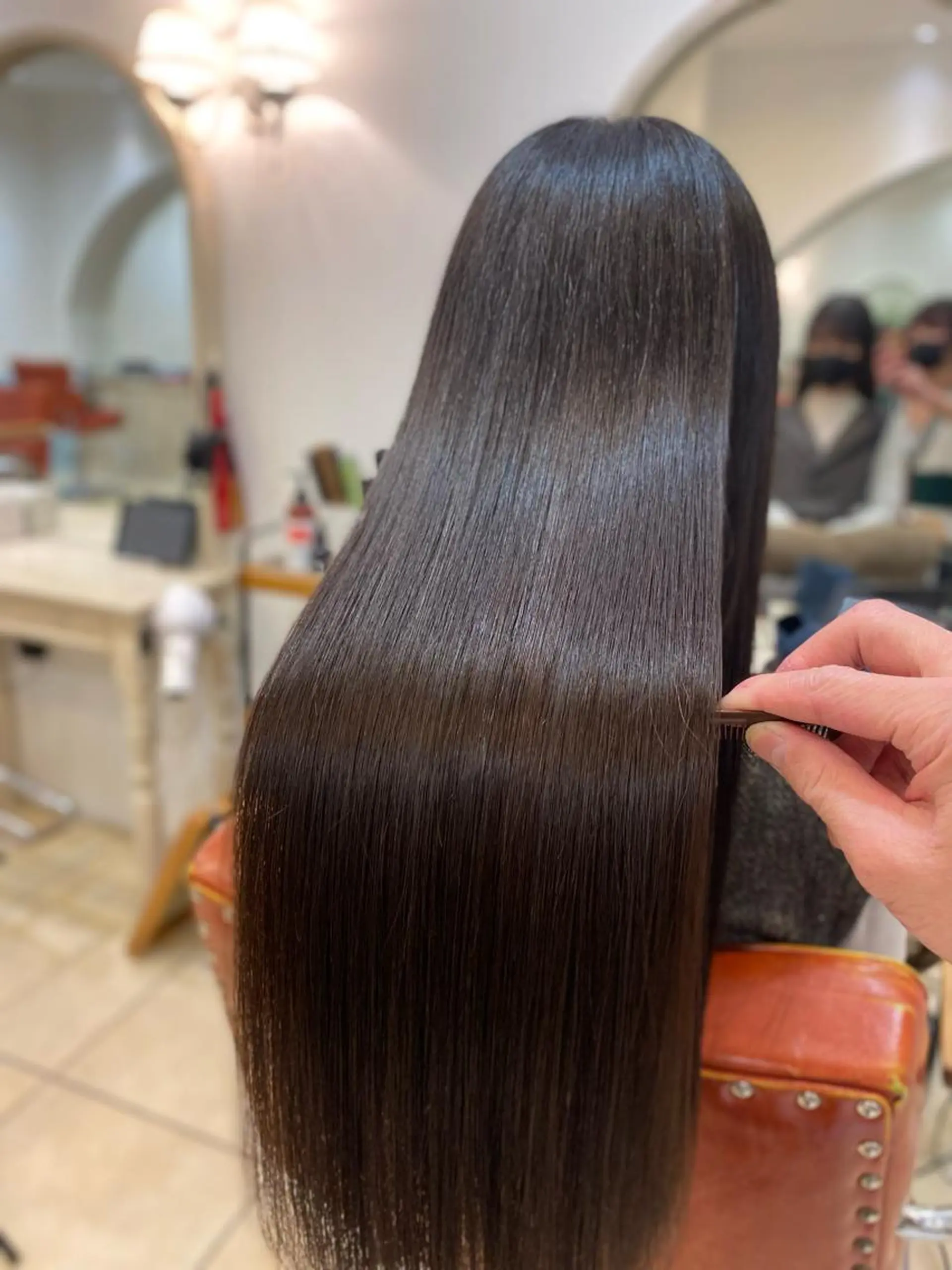 ロング ウルフ/レイヤー /パーマ　ナユタのヘアスタイル