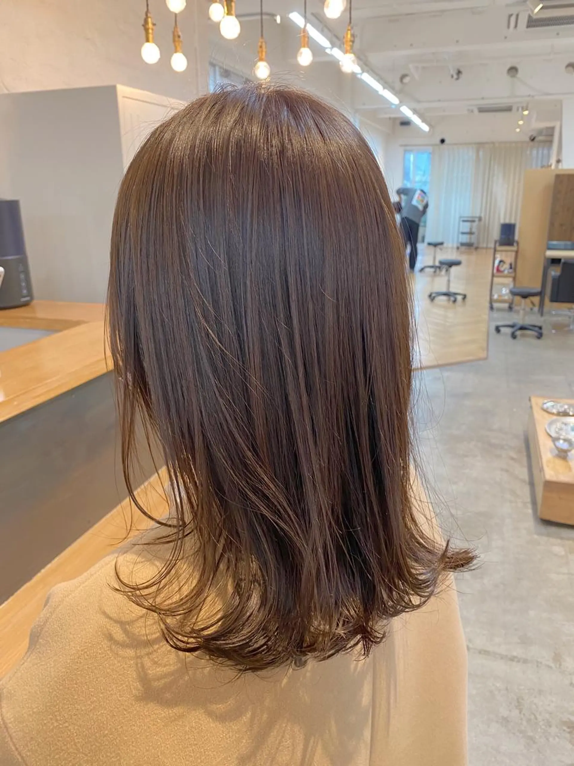 ミディアム カラー ance ayelashアンセアイラッシュ薬院店所属・神原 ありさのマツエク・マツパデザイン