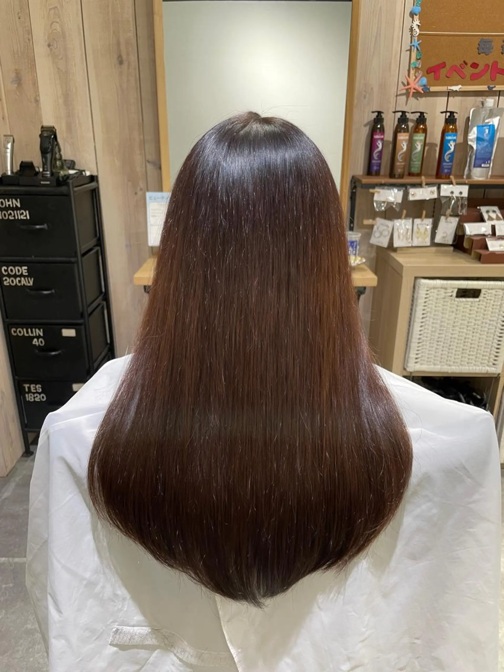 ロング カラー カット ヘアカラー 【艶髪、髪質改善】 KAHOのヘアスタイル