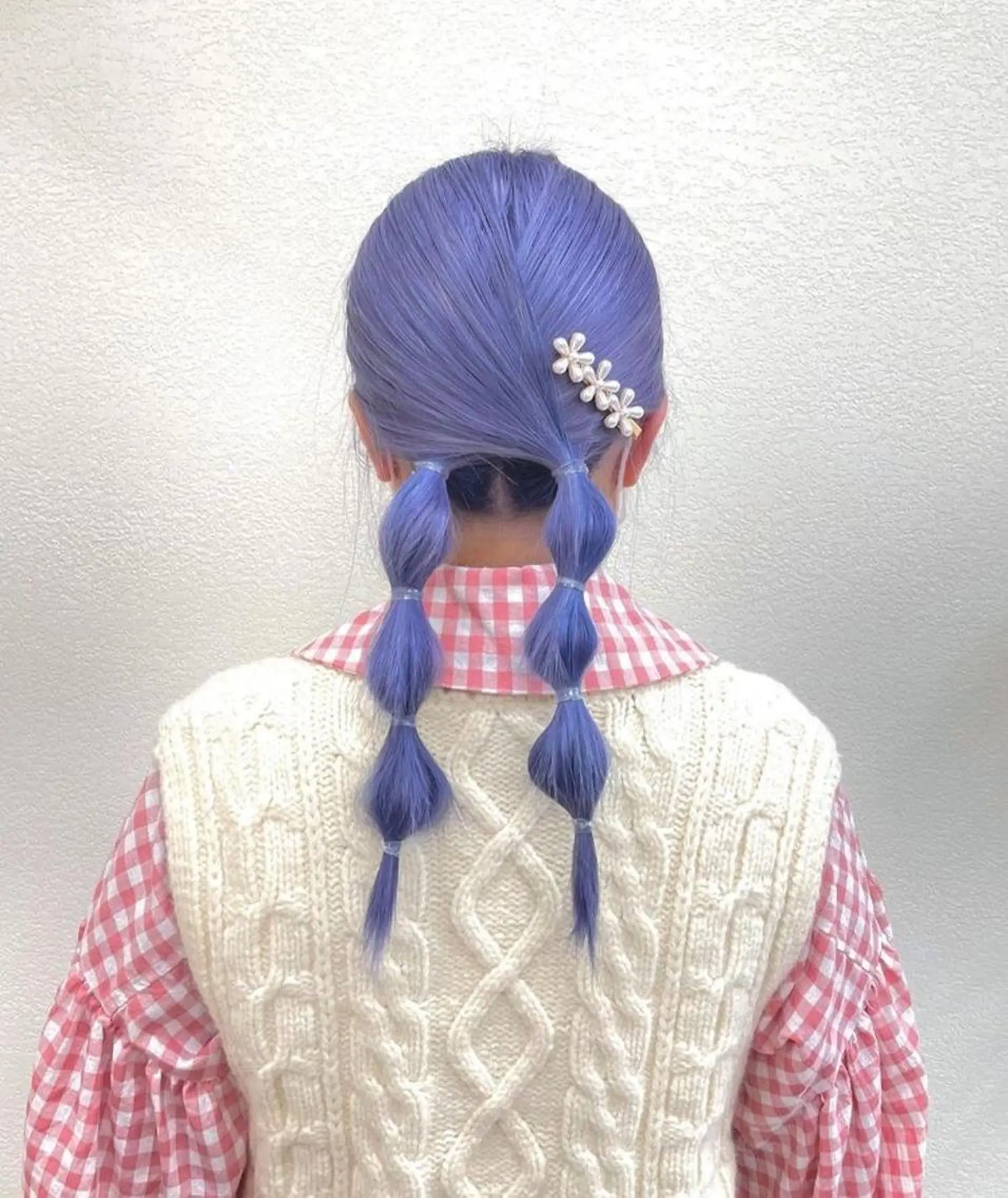 セミロング カラー ヘアアレンジ Mizobe misakiのヘアスタイル