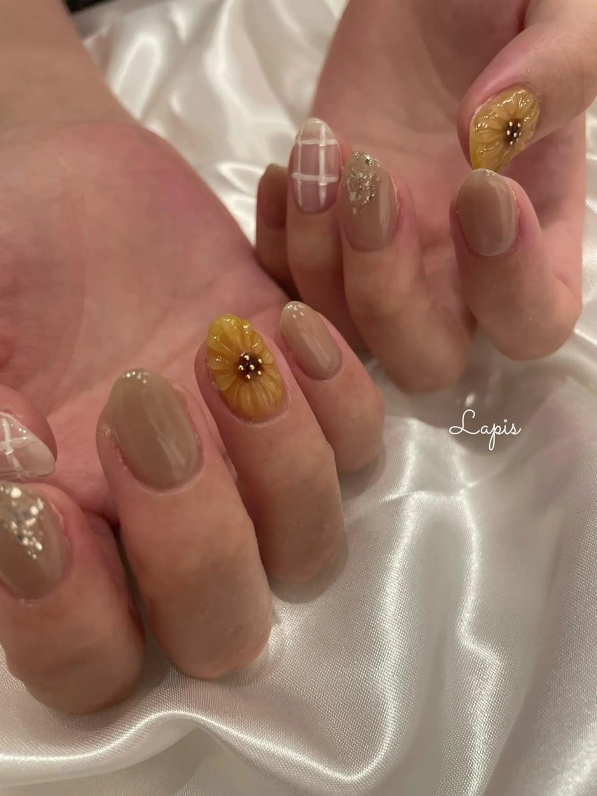 ネイル ハンドネイル Lapis *のネイルデザイン