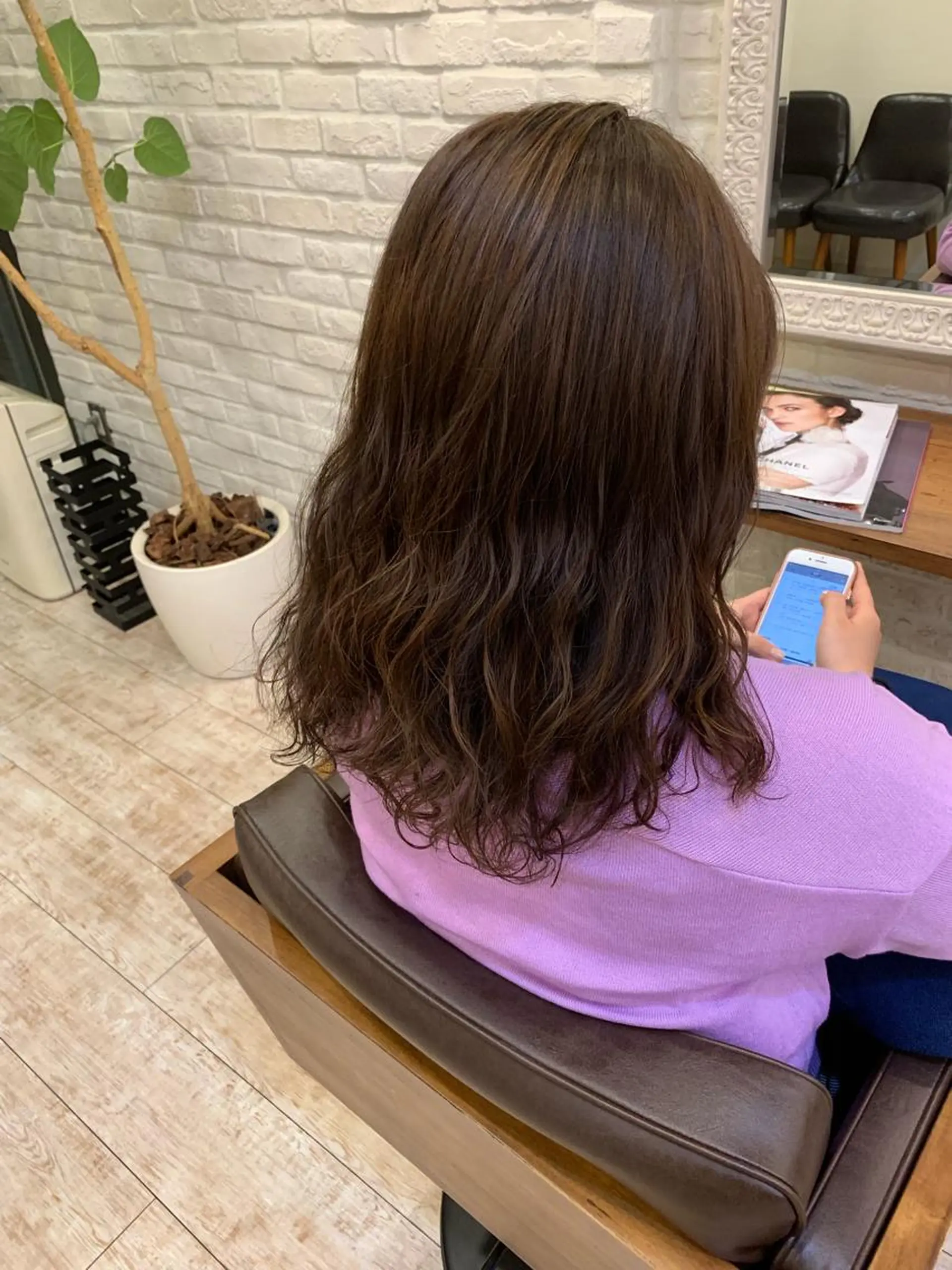 ロング カラー SHANTi 飯塚 ヘアセット/髪質改善のヘアスタイル