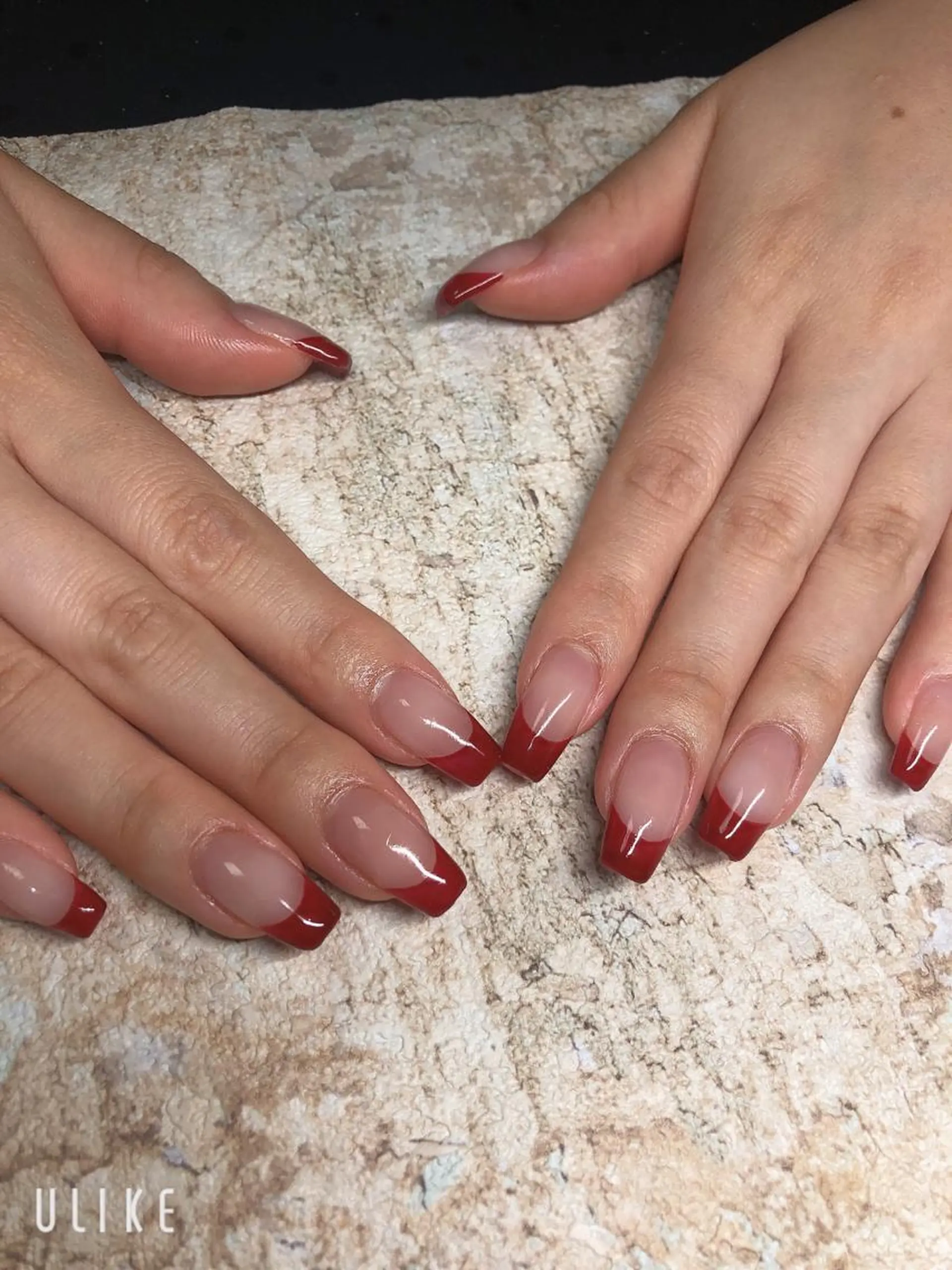 ネイル アートネイル フレンチネイル ジェルネイル グラデーション 韓国ネイル Nail room Bimano所属・Bimano seica♡+°のネイルデザイン