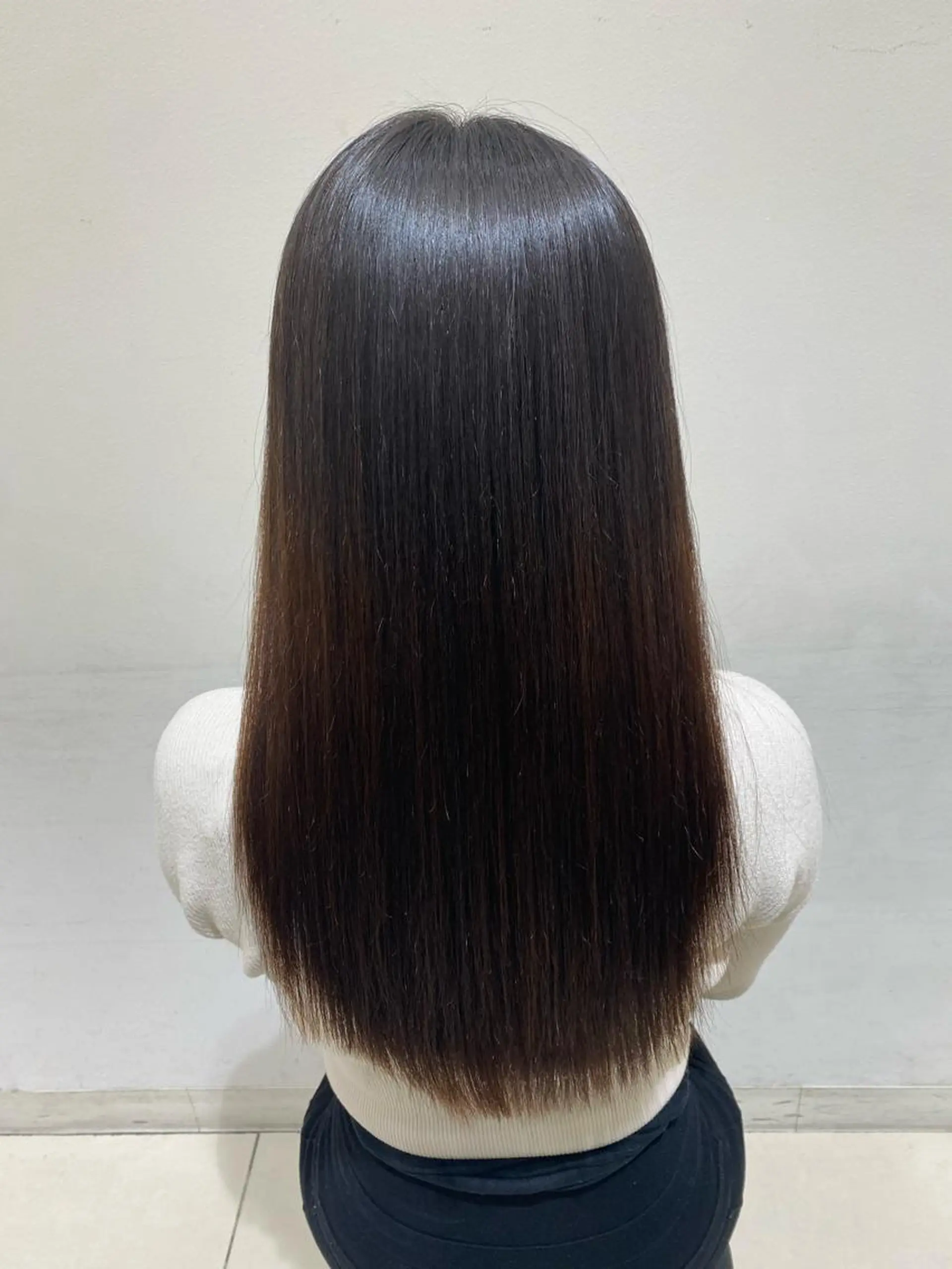 ロング 髪質改善 カット 縮毛矯正 BLENDby happiness所属・KAORU/絹髪 /髪質改善/奈良のヘアスタイル