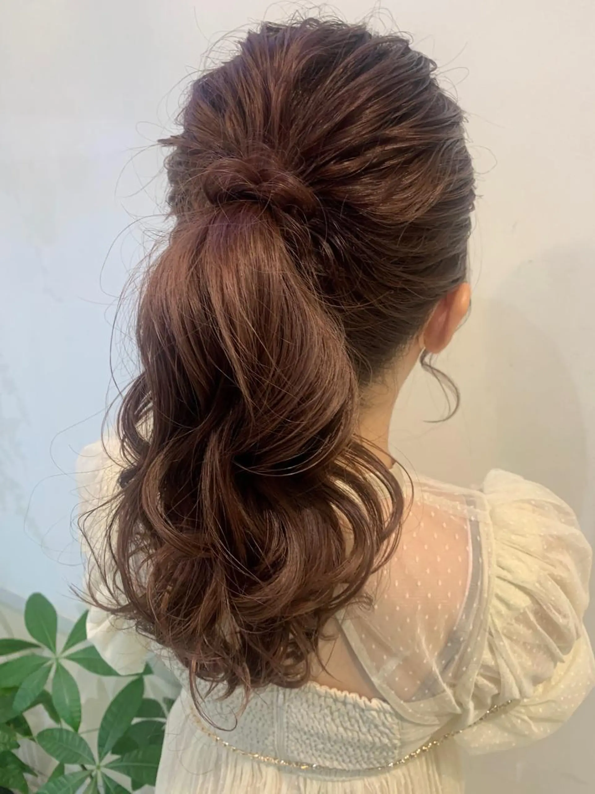 ロング 透けるbrown カラー🎗♡yukaのヘアスタイル