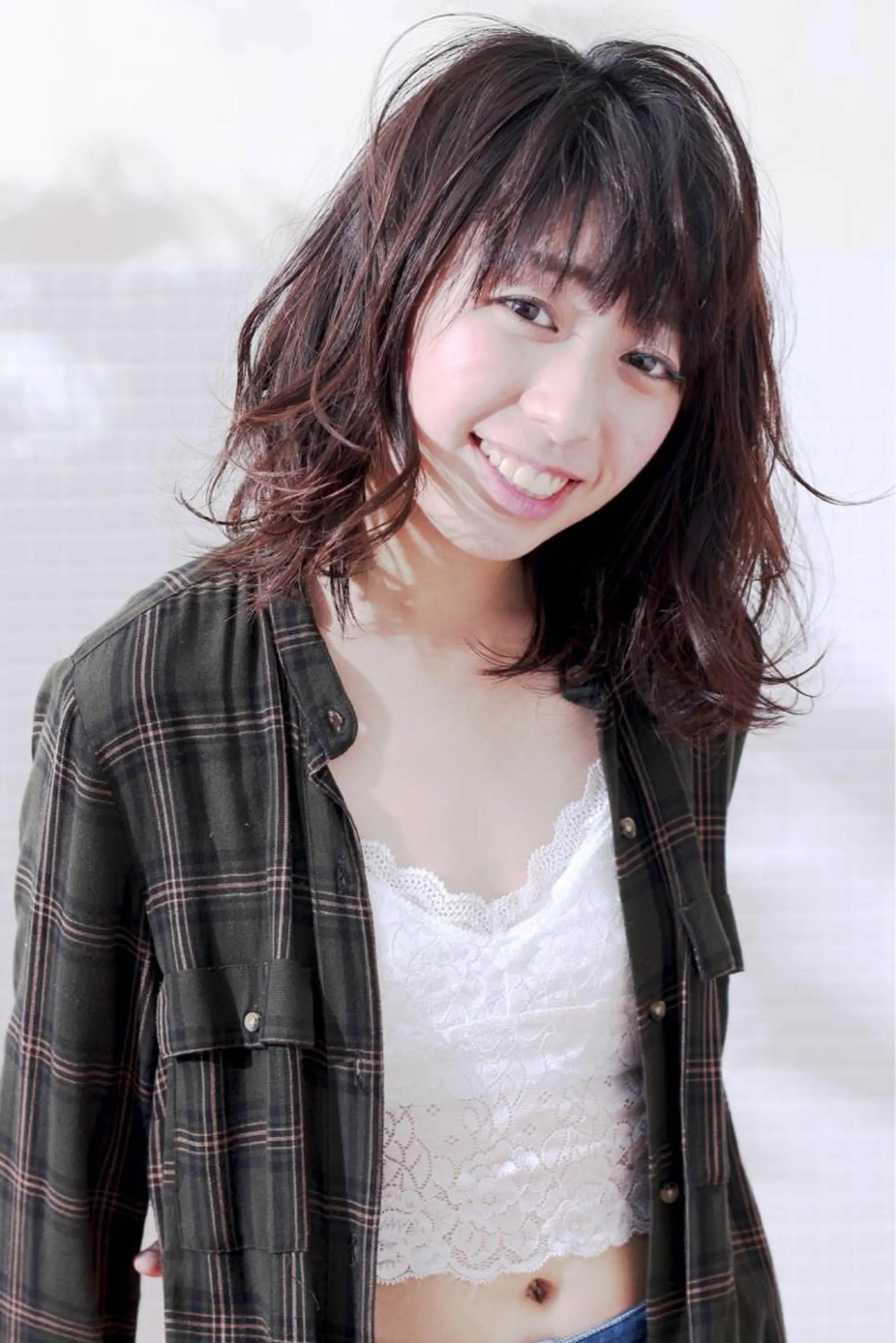 ミディアム パーマ 【髮質改善特化】 lic吉祥寺のヘアスタイル