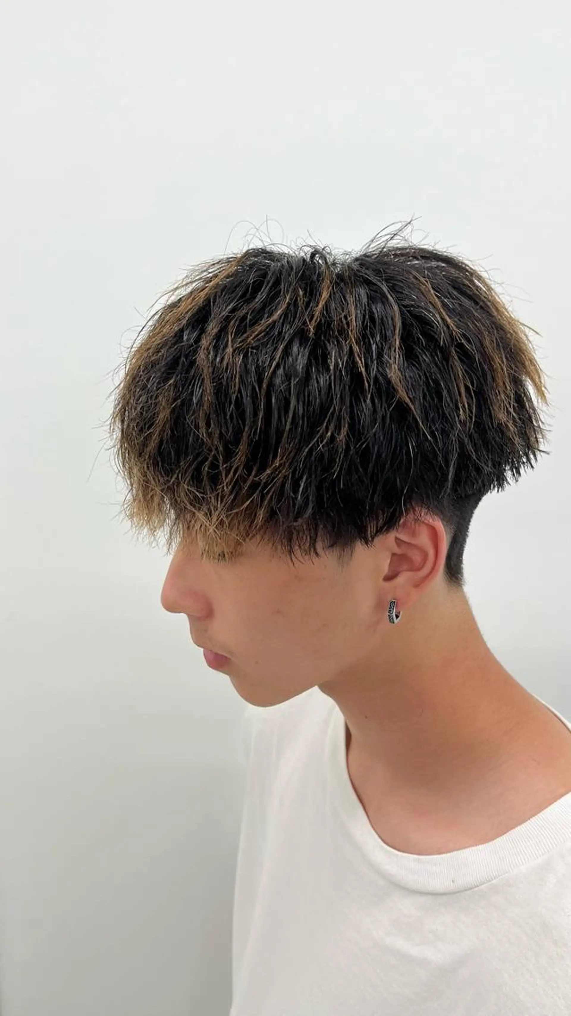 ショート パーマ メンズ 🏆メンズヘア特化 🥇代表りんぺーのヘアスタイル