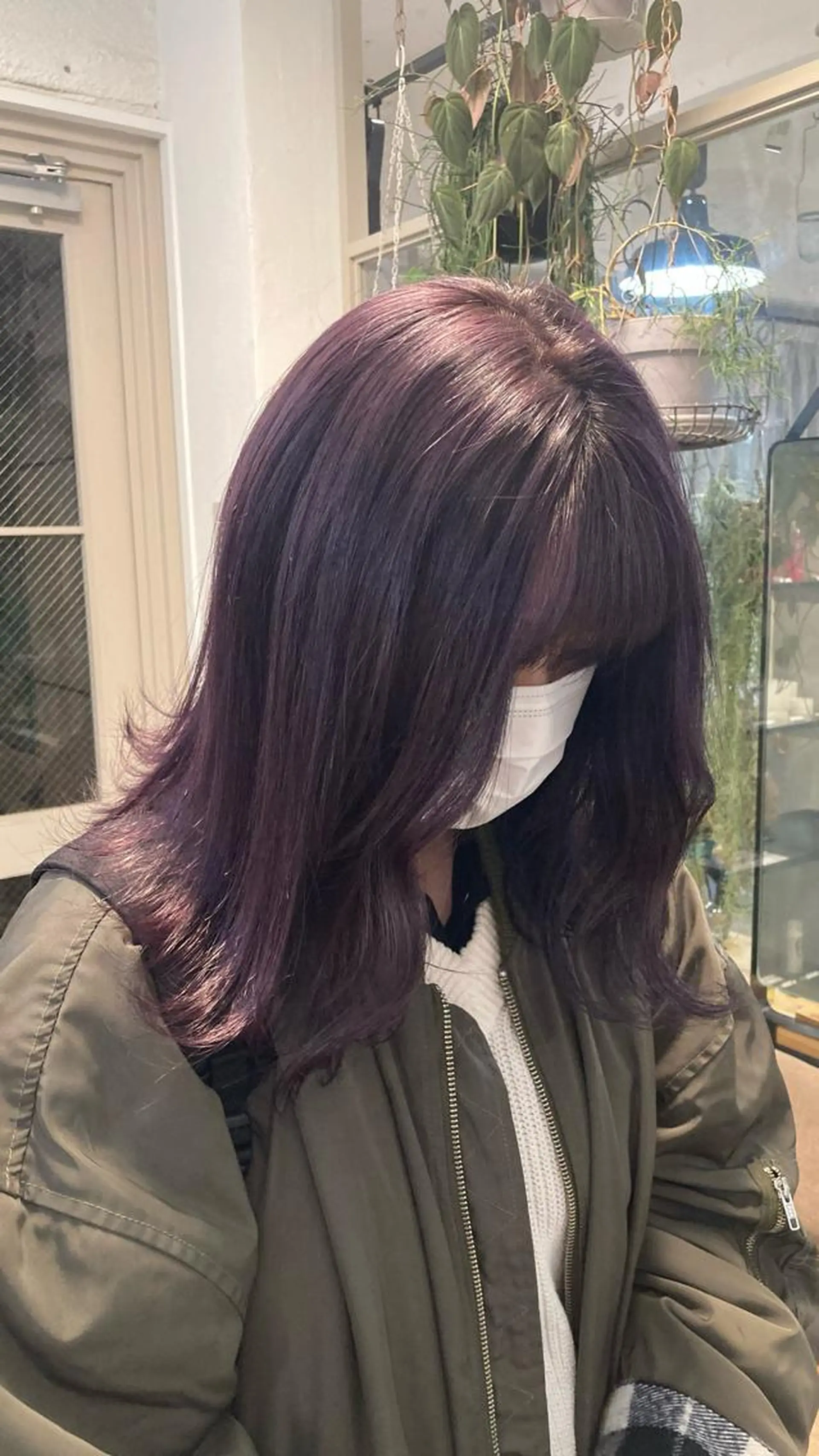 ミディアム ヘアカラー じゅわっと暖色カラー 🍊Moemiのヘアスタイル