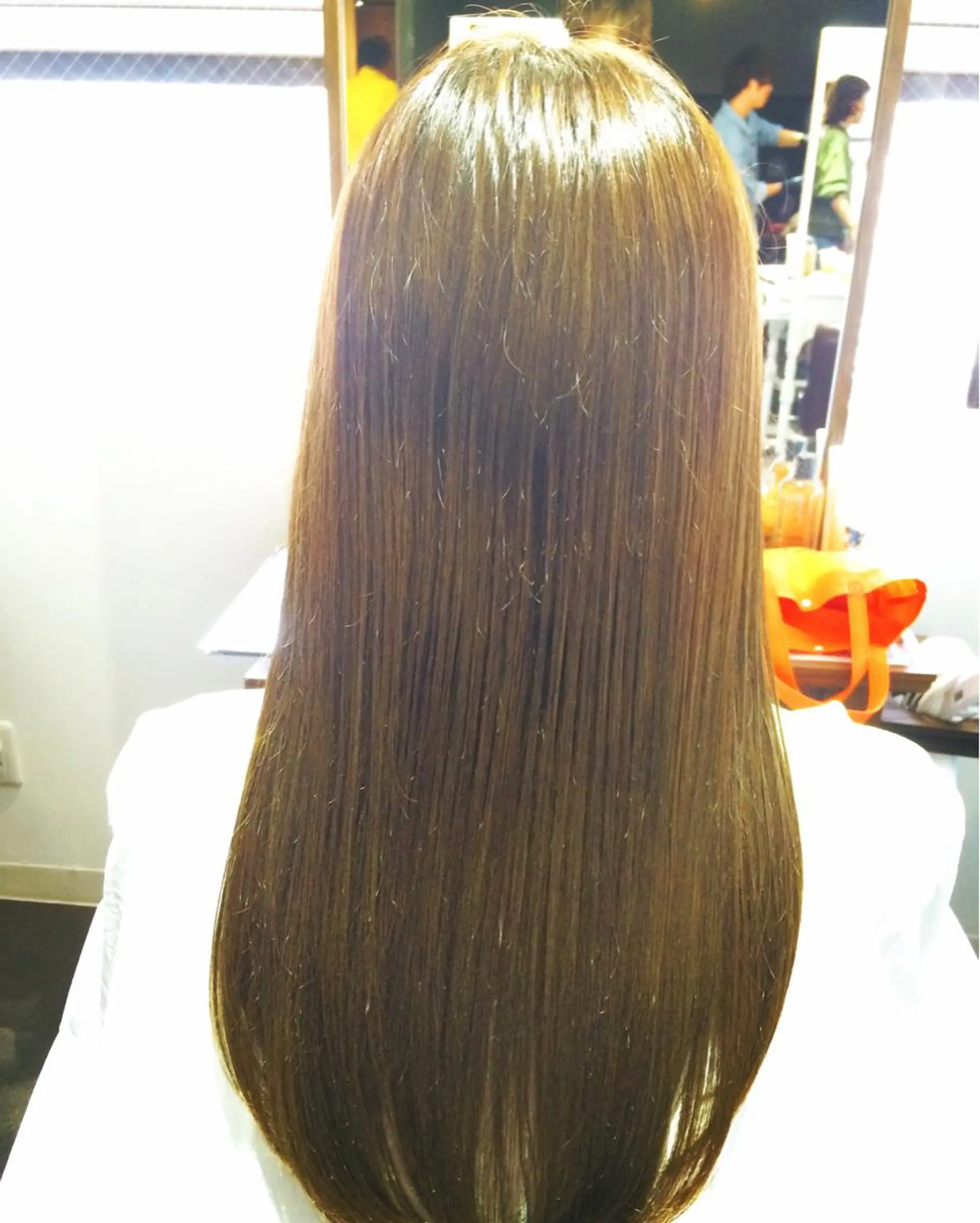 ロング カラー CHAINON 近鉄奈良店のヘアスタイル