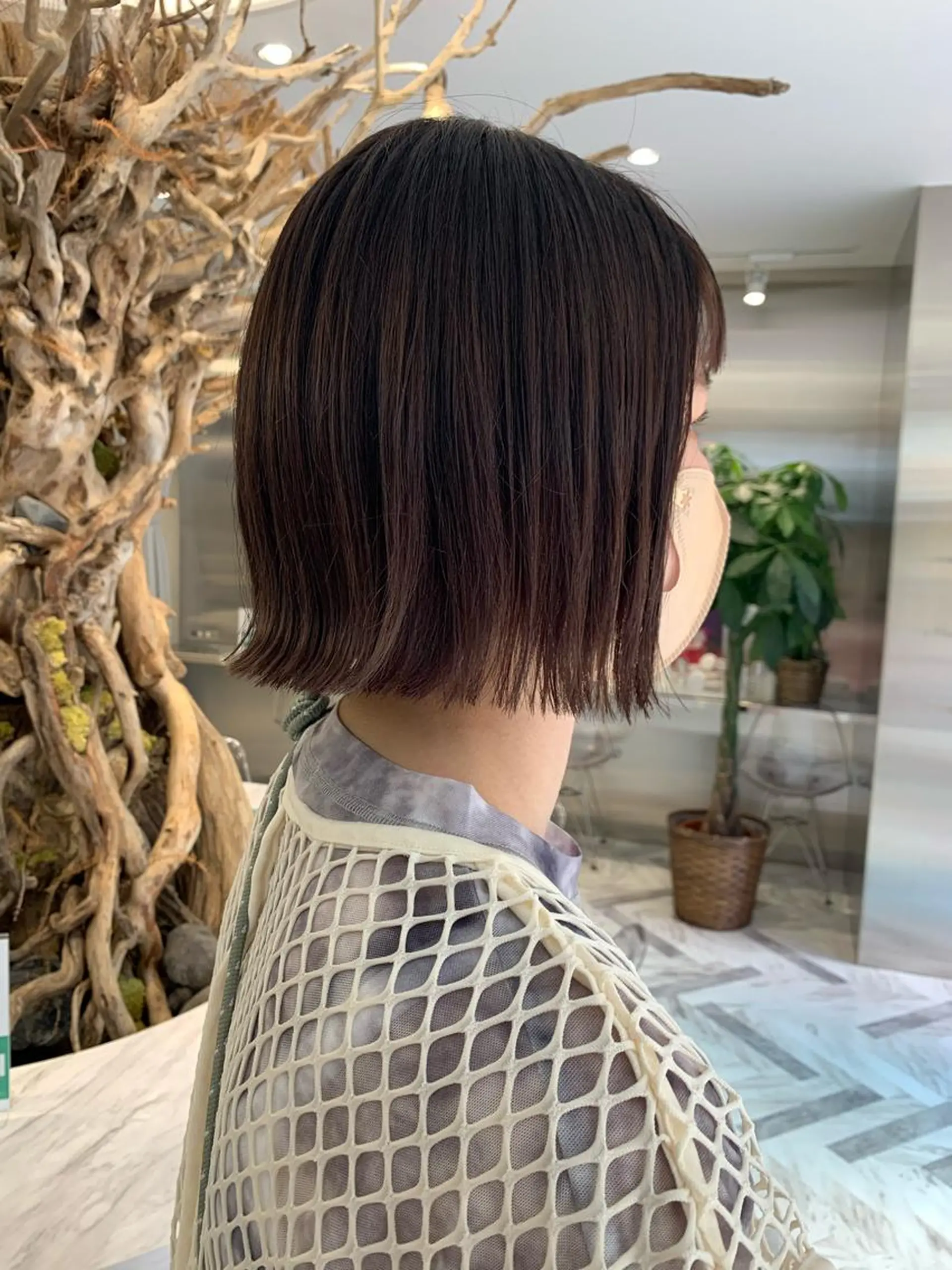 ショート 平野 優奈のヘアスタイル