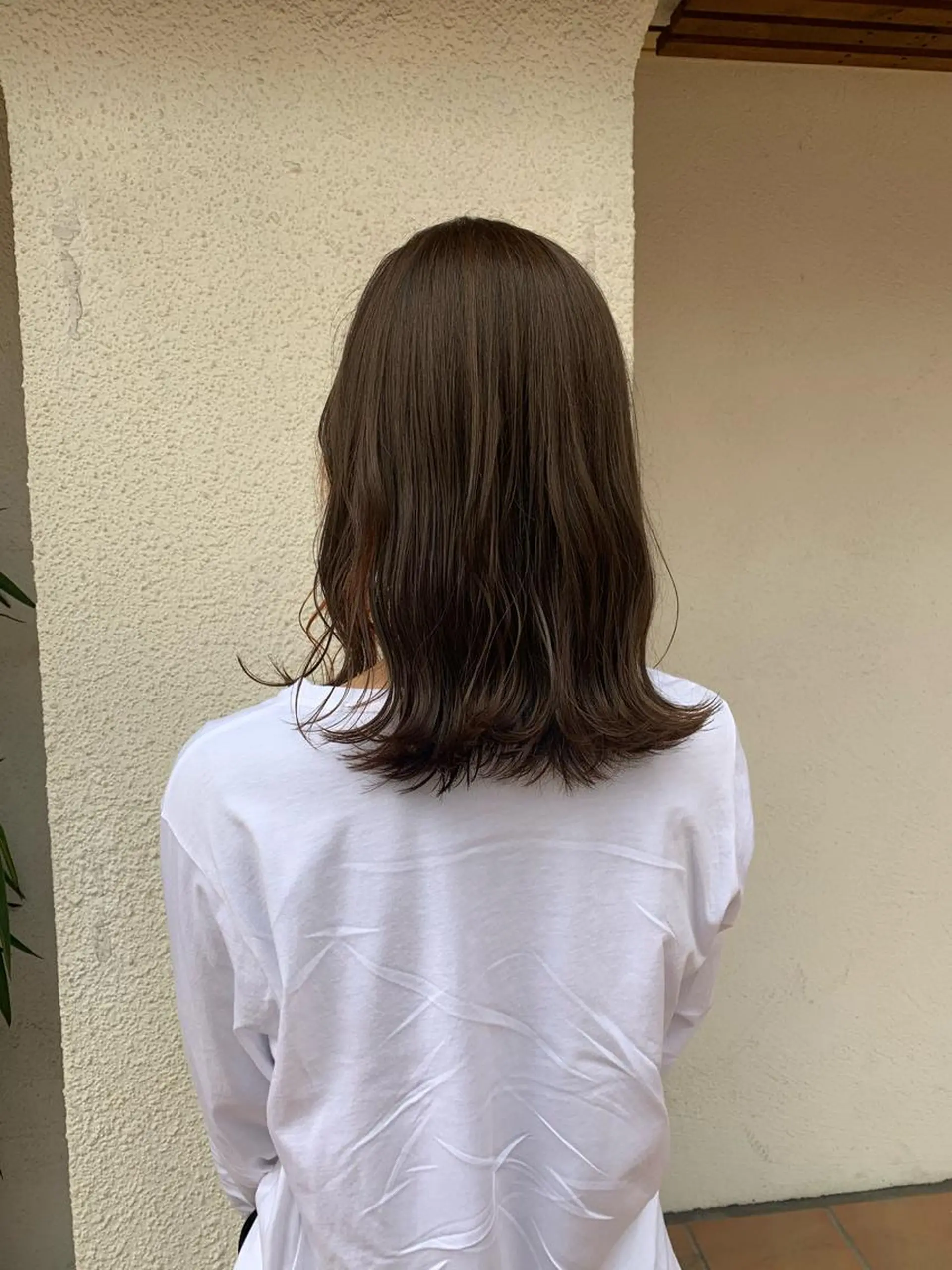 ミディアム カラー ヘアアレンジ カット ヘアカラー トリートメント 中津/柔らかカラー/ ナガオ　イズミのヘアスタイル