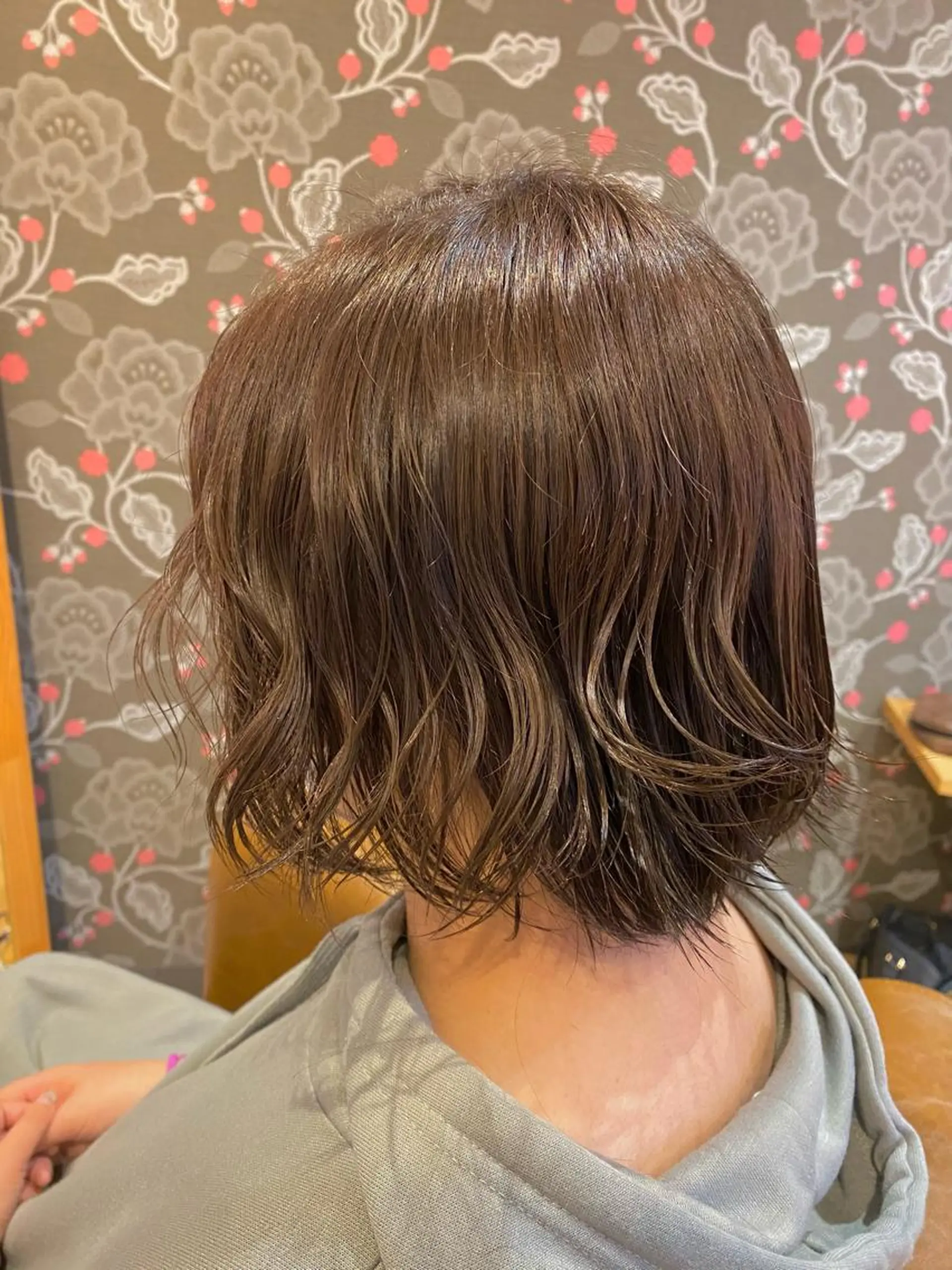 ミディアム カラー ヘアアレンジ Design Color🐰アユミのヘアスタイル