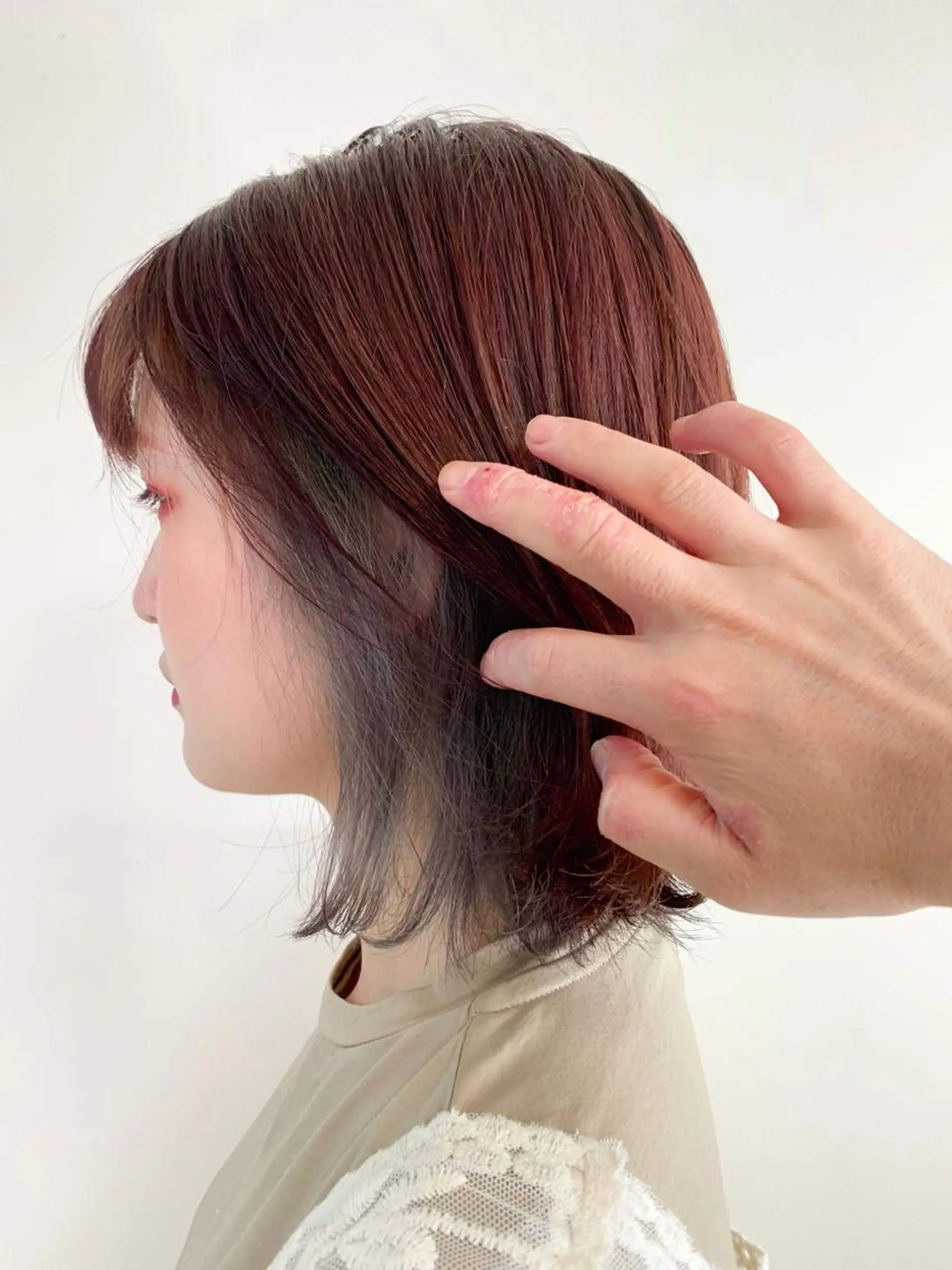 ショート カラー ピンクカラー Roid 代表✨HIROのヘアスタイル