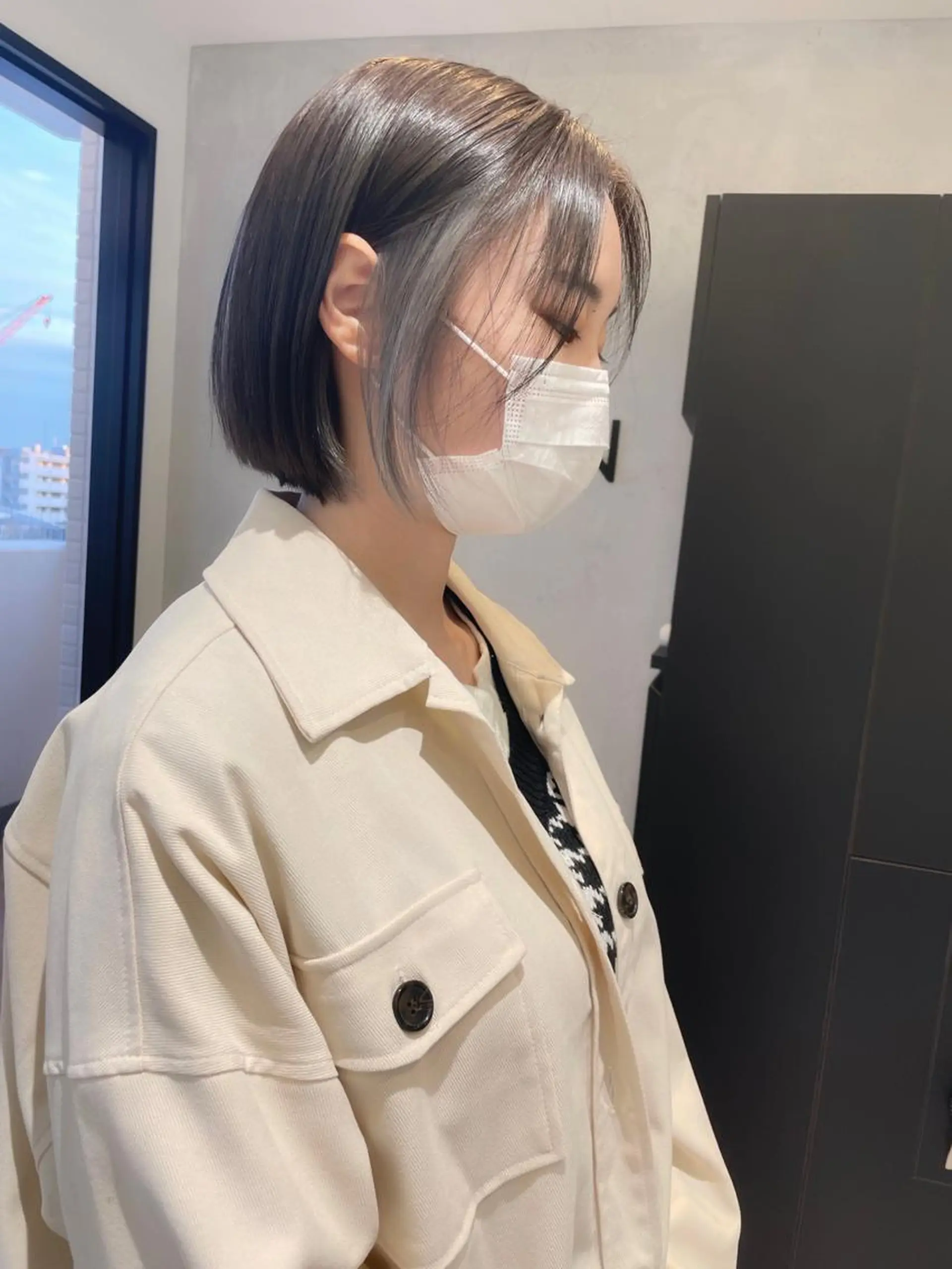 ショート カラー メンズ特化 パーマ/オザワのヘアスタイル