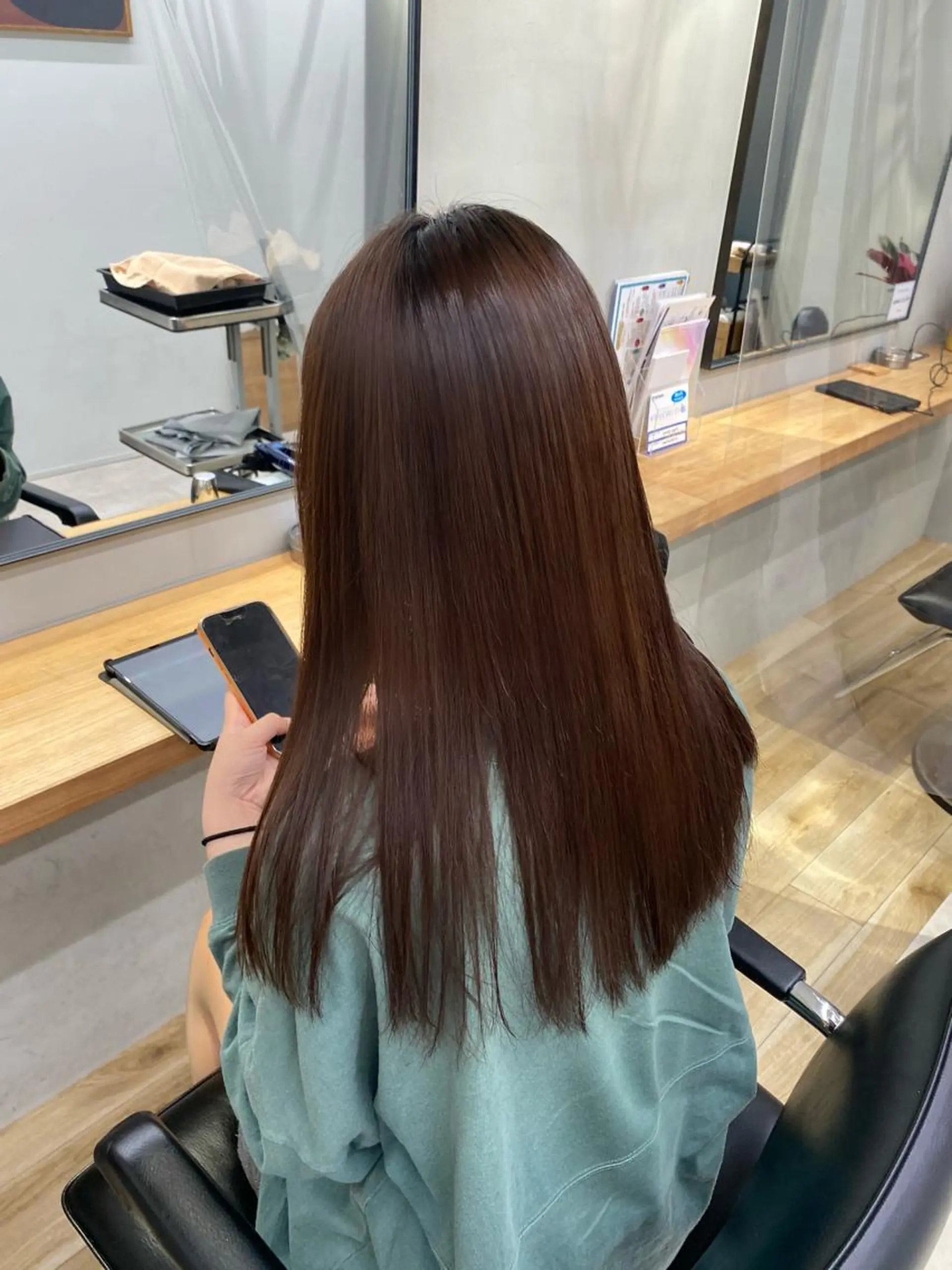 ロング パーマ カット 縮毛矯正 トリートメント noa/ 渋谷のヘアスタイル