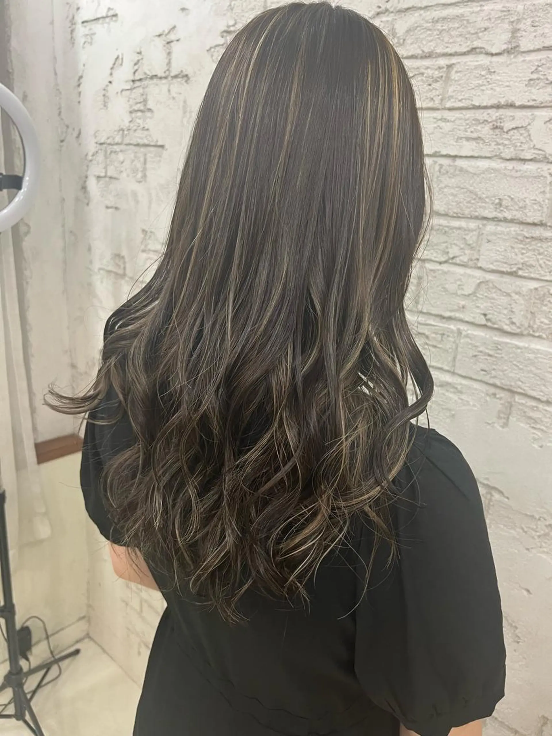 ロング カラー ヘアカラー トリートメント エクステ&艶カラー 🎀YURINA🎀のヘアスタイル