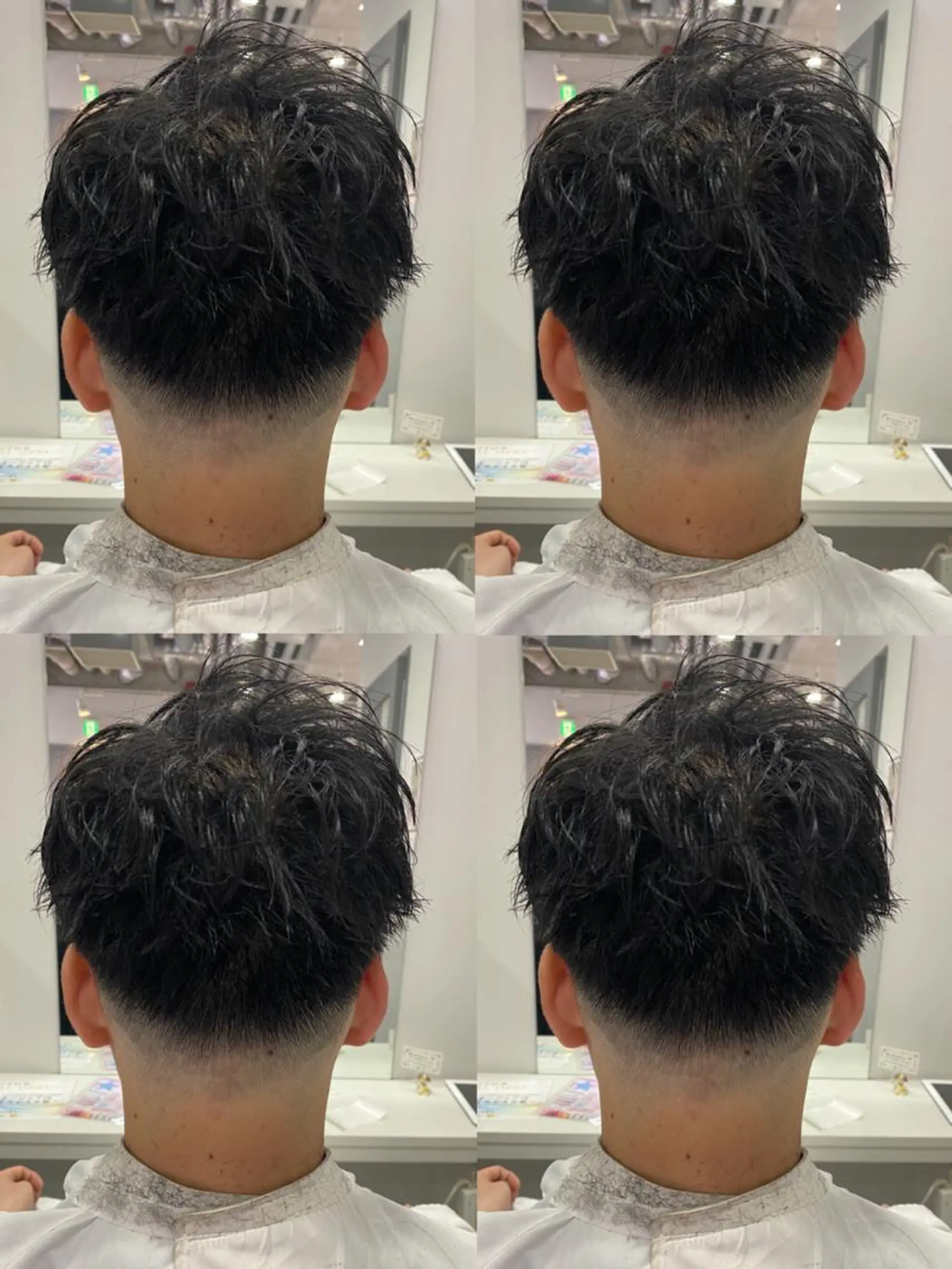 ショート カラー パーマ ヘアアレンジ メンズ カット 🔥メンズパーマ特 化🔥渡辺一翔🔥のヘアスタイル