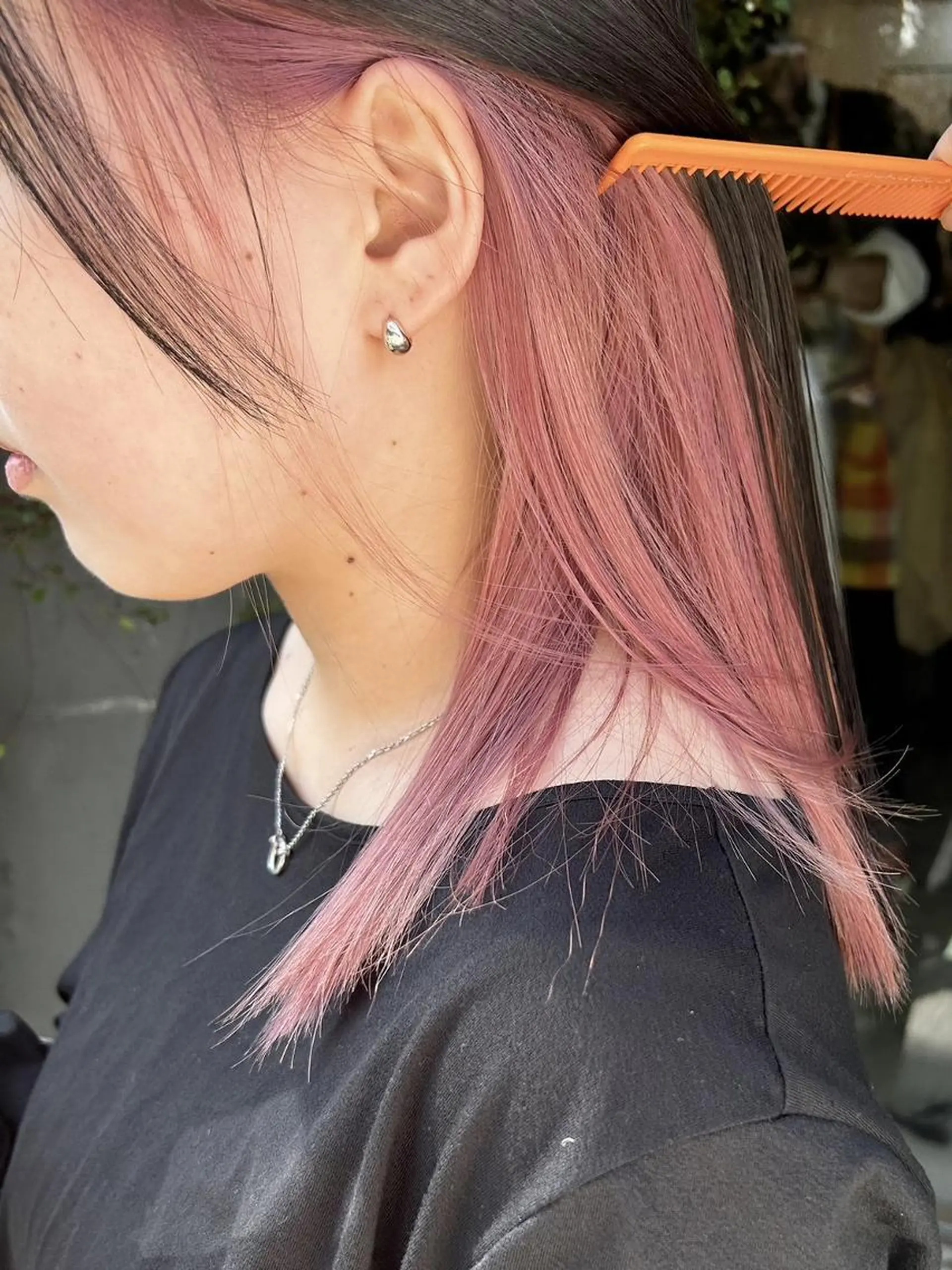 ミディアム カラー カット ヘアカラー トリートメント 🌼U24 ヘアデザインラボのヘアスタイル