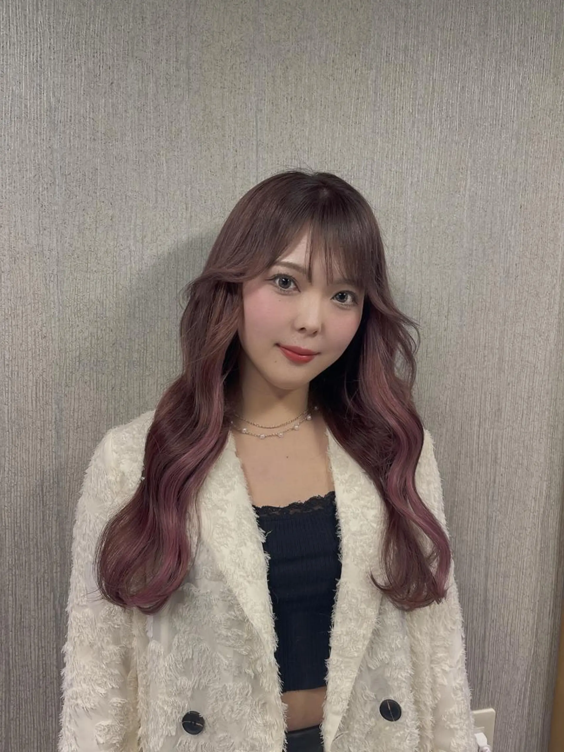 ロング プルエクステ シールエクステ エクステ 外国人風カラー ハイライト エクステ Reflet 新宿/プルエクステのヘアスタイル