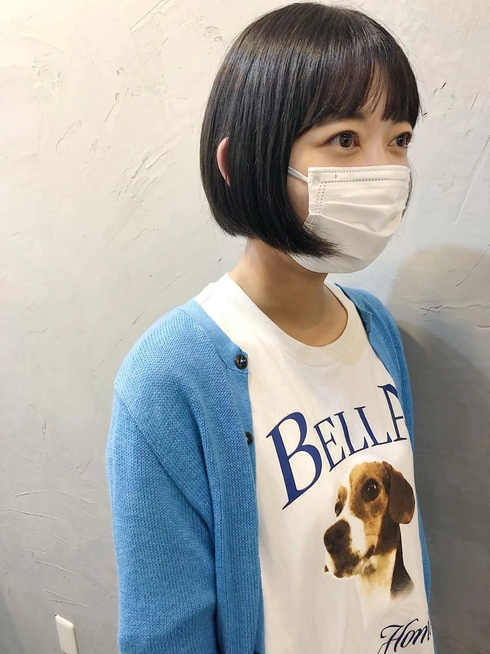 ショート カラー 長井 美佳のヘアスタイル