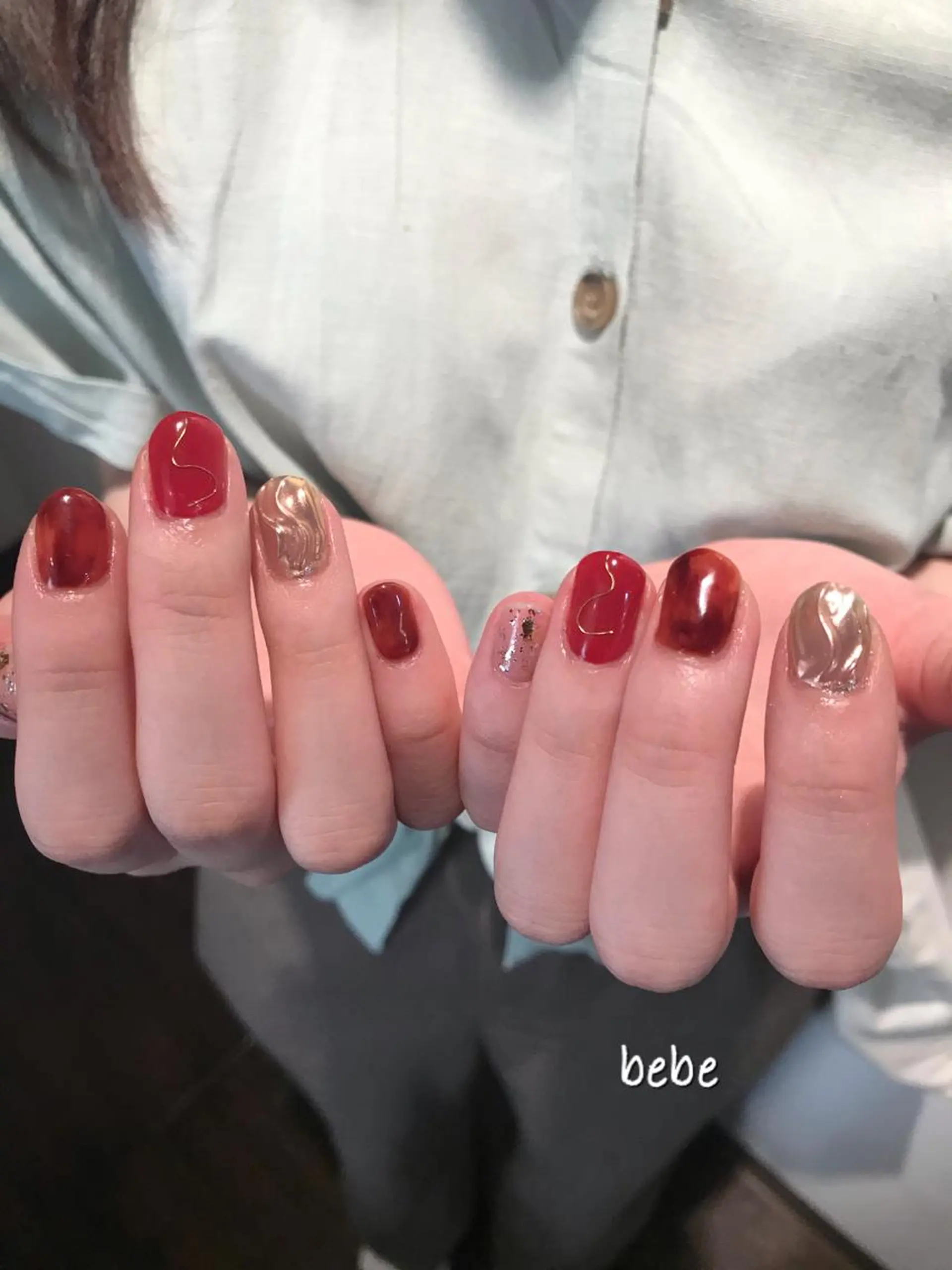 ネイル ニュアンスネイル Ann. nail.tokyo所属・Ann nailのネイルデザイン