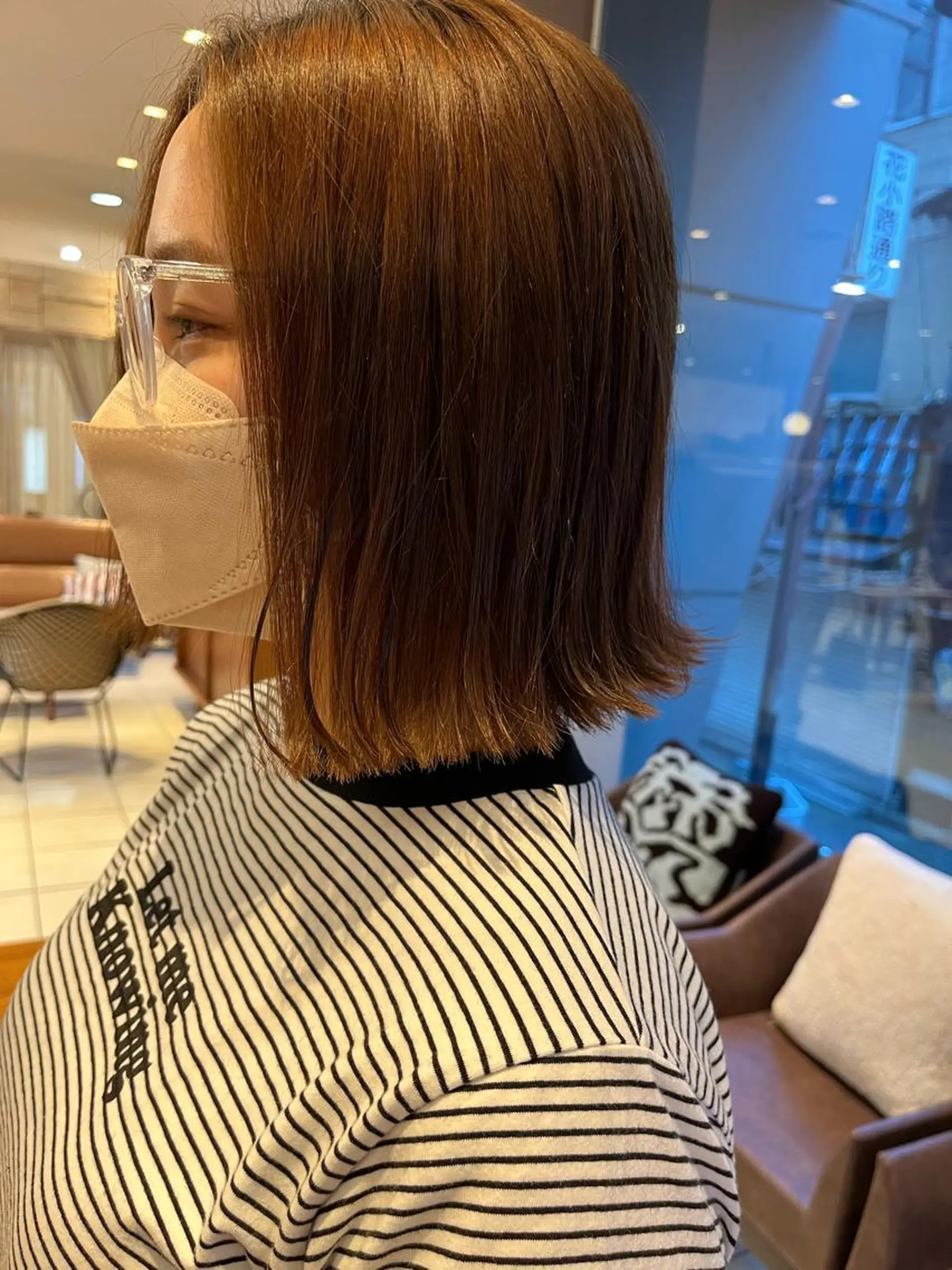 ショート カラー カット ハイトーンカラー🩵 耳ツボジュエリー👂のその他イメージ