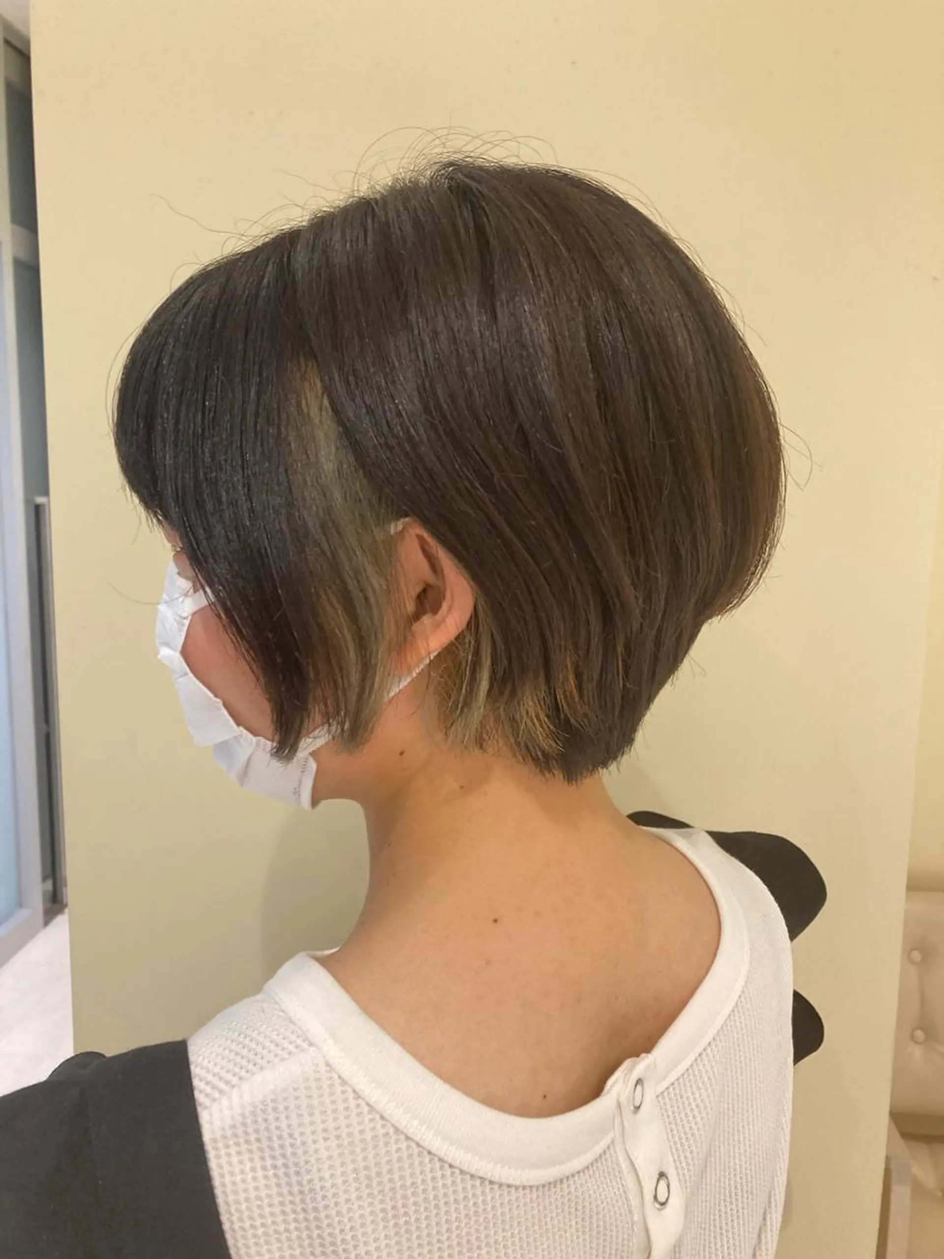 ショート ショートボブ ボブ ショートヘア 野村 ゆいのヘアスタイル