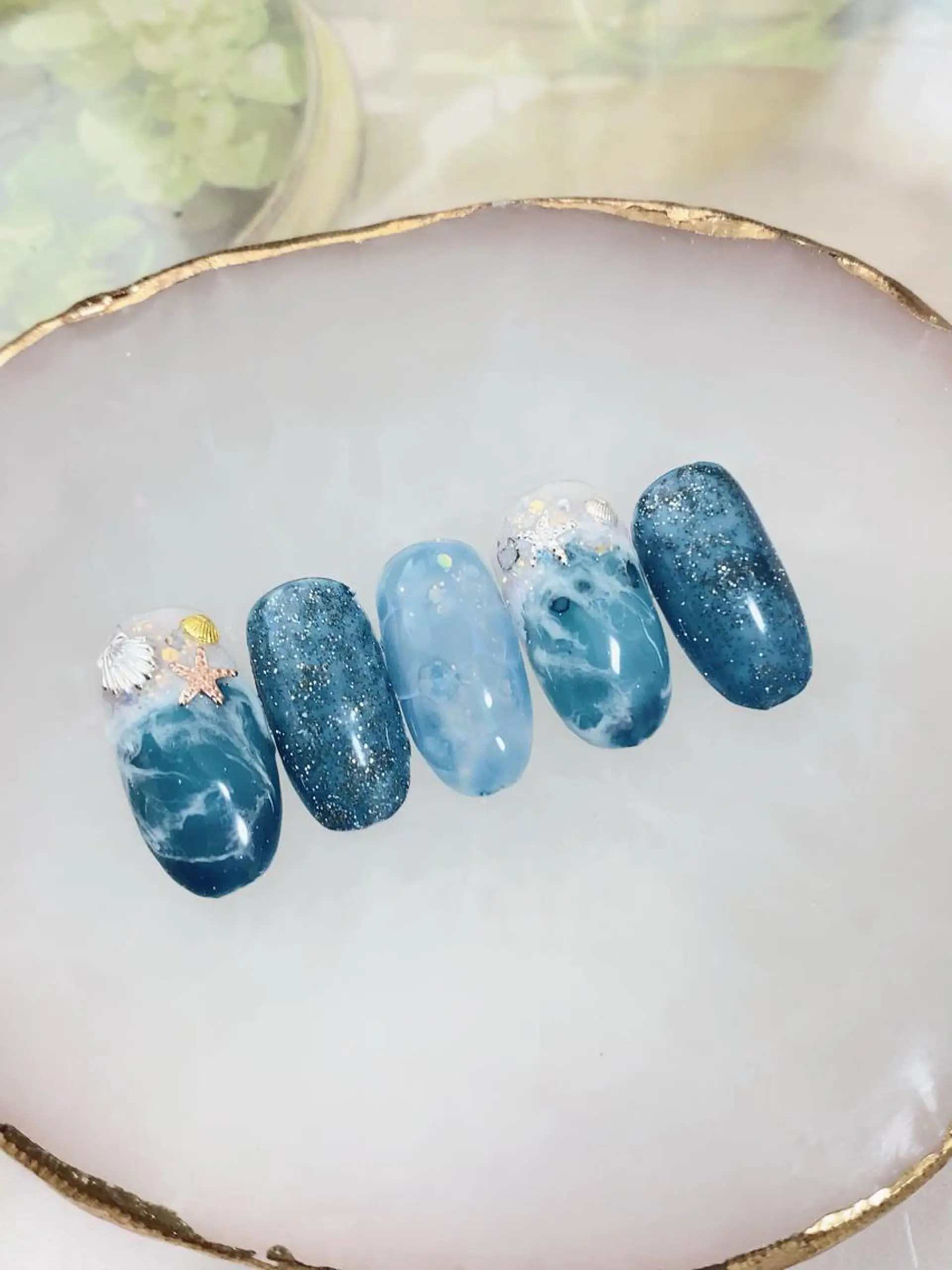 ネイル 自宅ネイルサロン ♦️nuance♦️のネイルデザイン