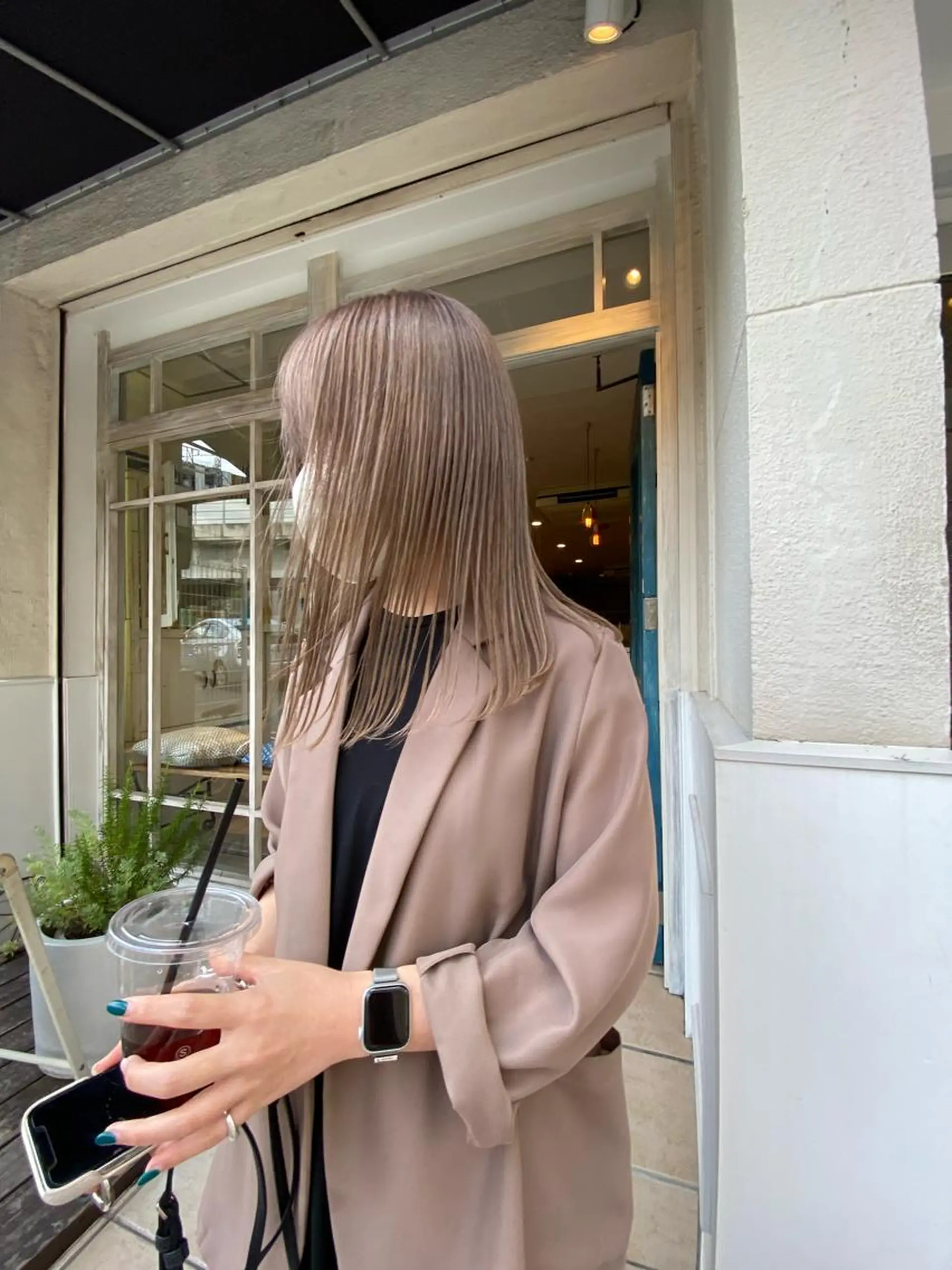 ミディアム ヘアカラー トリートメント Musiiik hairのヘアスタイル