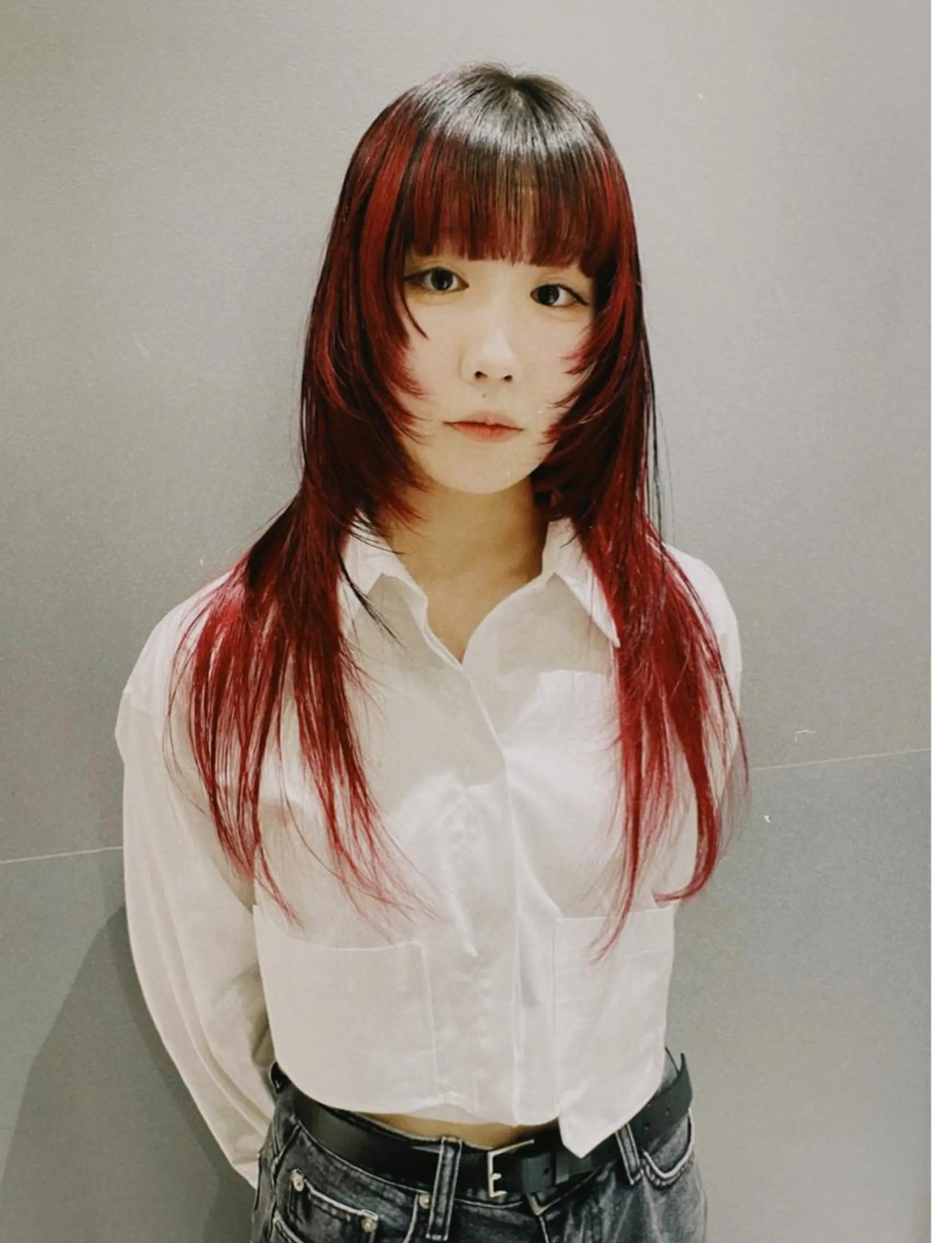 ミディアム カラー カット ヘアカラー トリートメント SALOWIN所属・ブリーチ✨ ボブ✨レイヤーのヘアスタイル