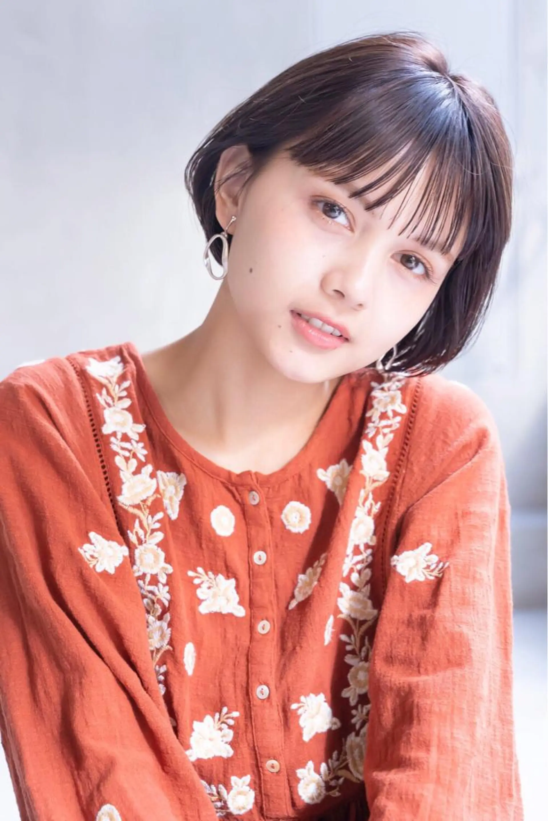 ショート カラー パーマ 💘透明感カラー💘 沖本 将宏のヘアスタイル