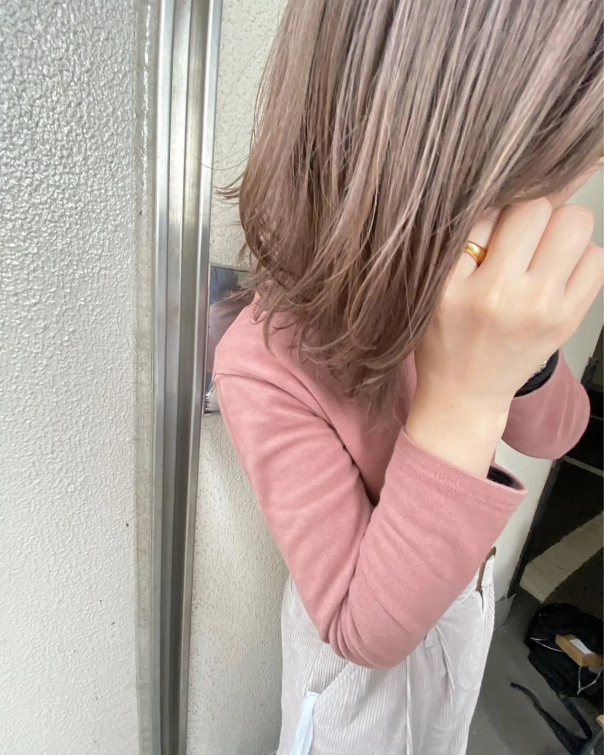 ミディアム ヘアカラー トリートメント Musiiik hairのヘアスタイル