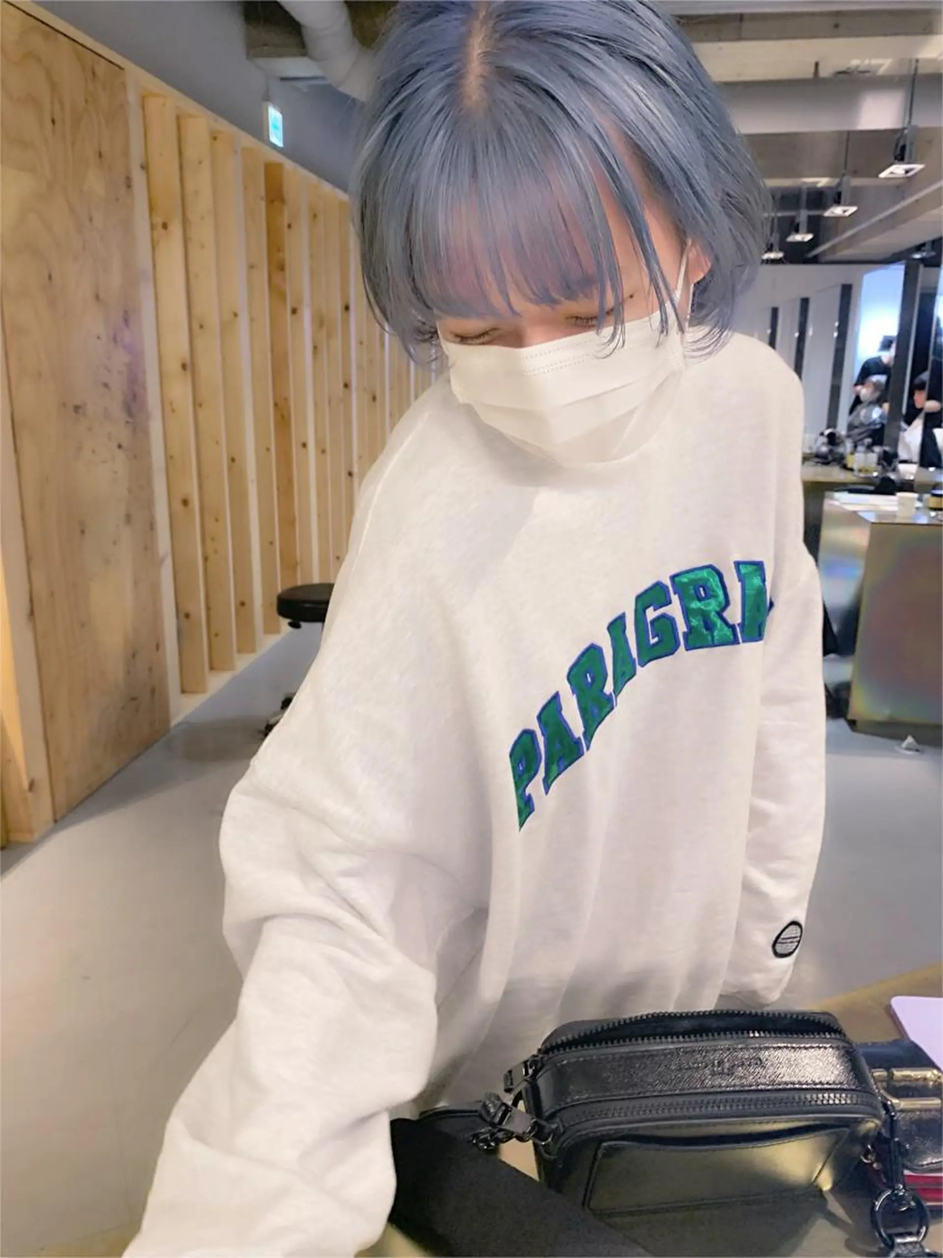 ショート カラー ブルーカラー tension 【テンション】のヘアスタイル