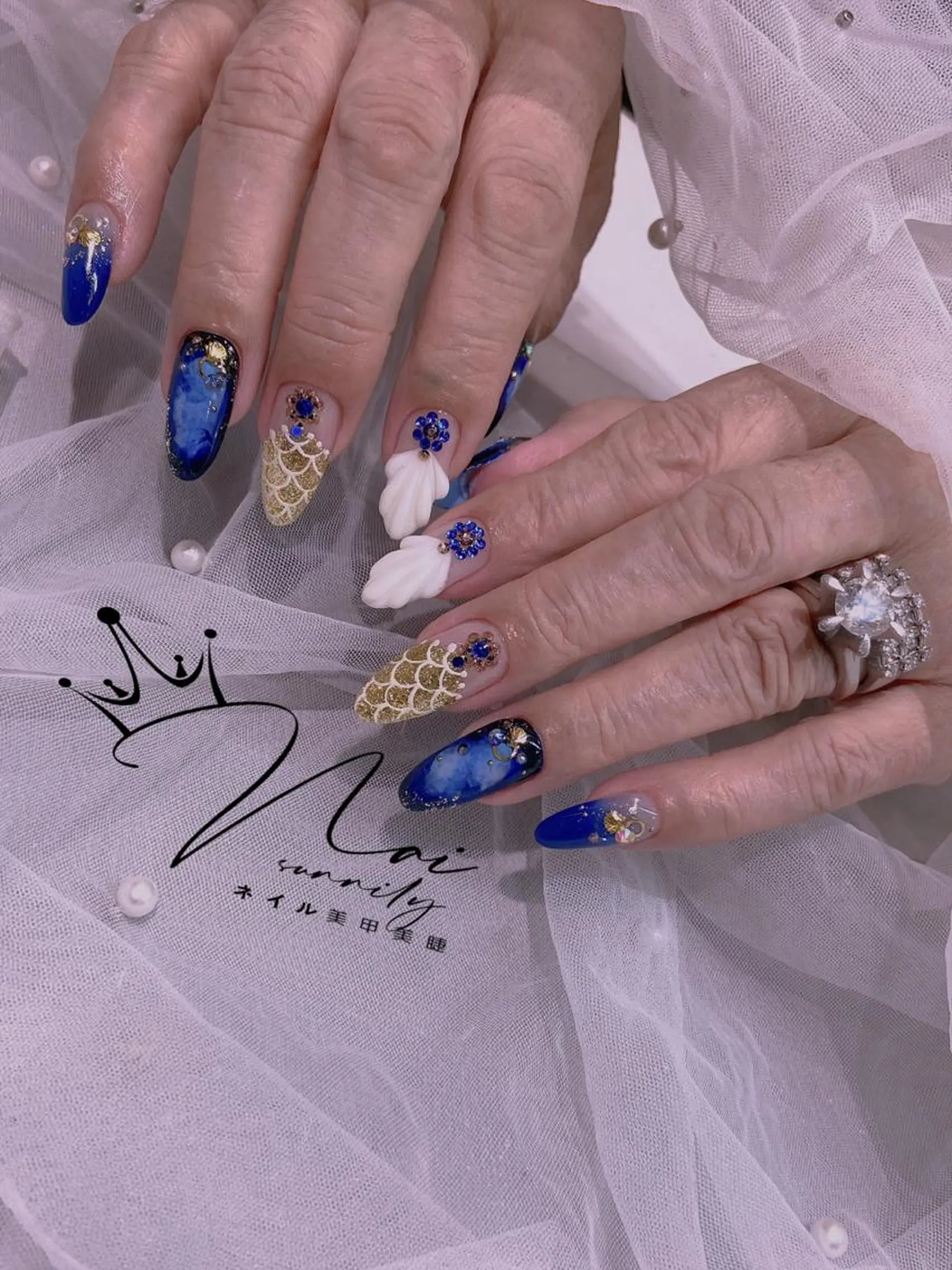 ネイル 長さだし専門店 M2　rikaのネイルデザイン