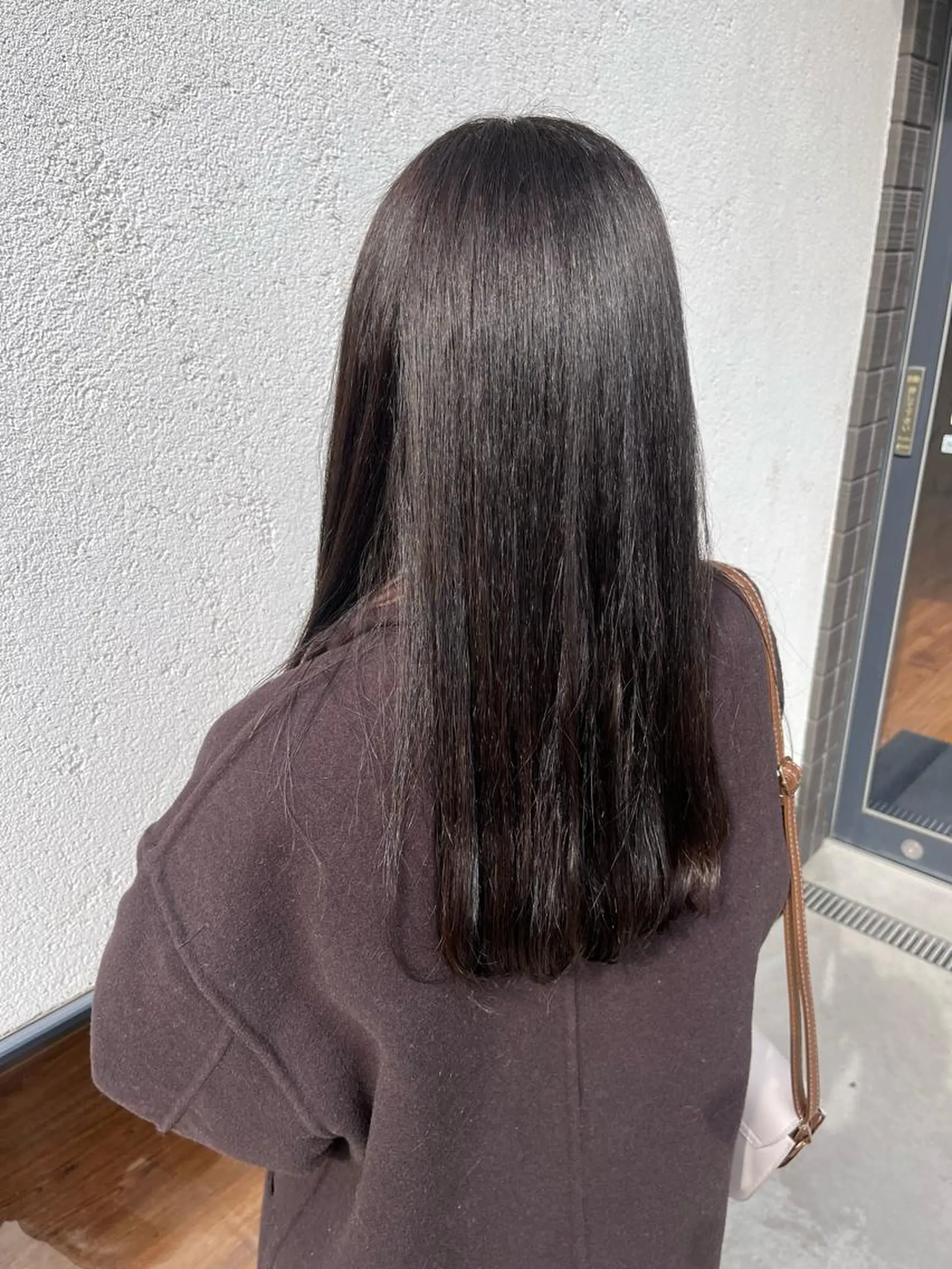 ロング カラー ラベンダーカラー ラベンダーグレー idea研究学園店所属・艶髪／レイヤーカット 塚越　紗菜のヘアスタイル