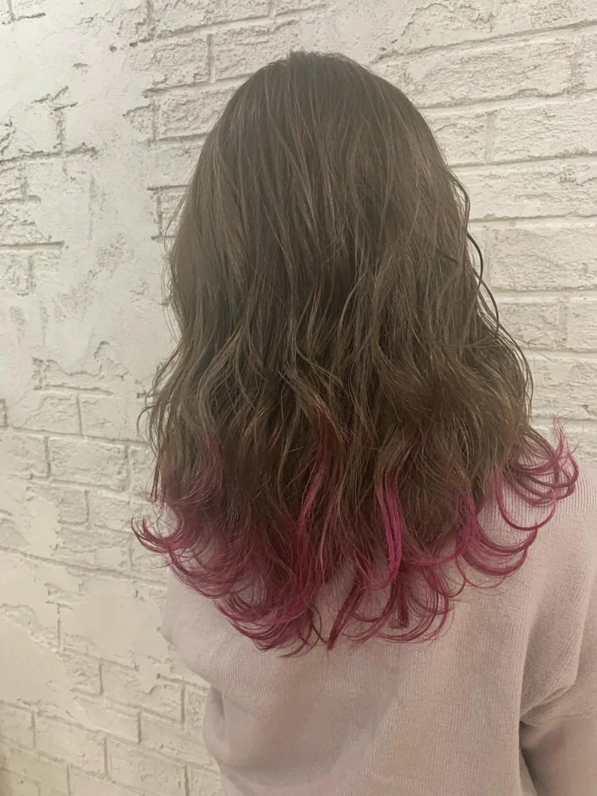 セミロング 🇺🇸ハイライト特 化美容師🇺🇸漆沢のヘアスタイル