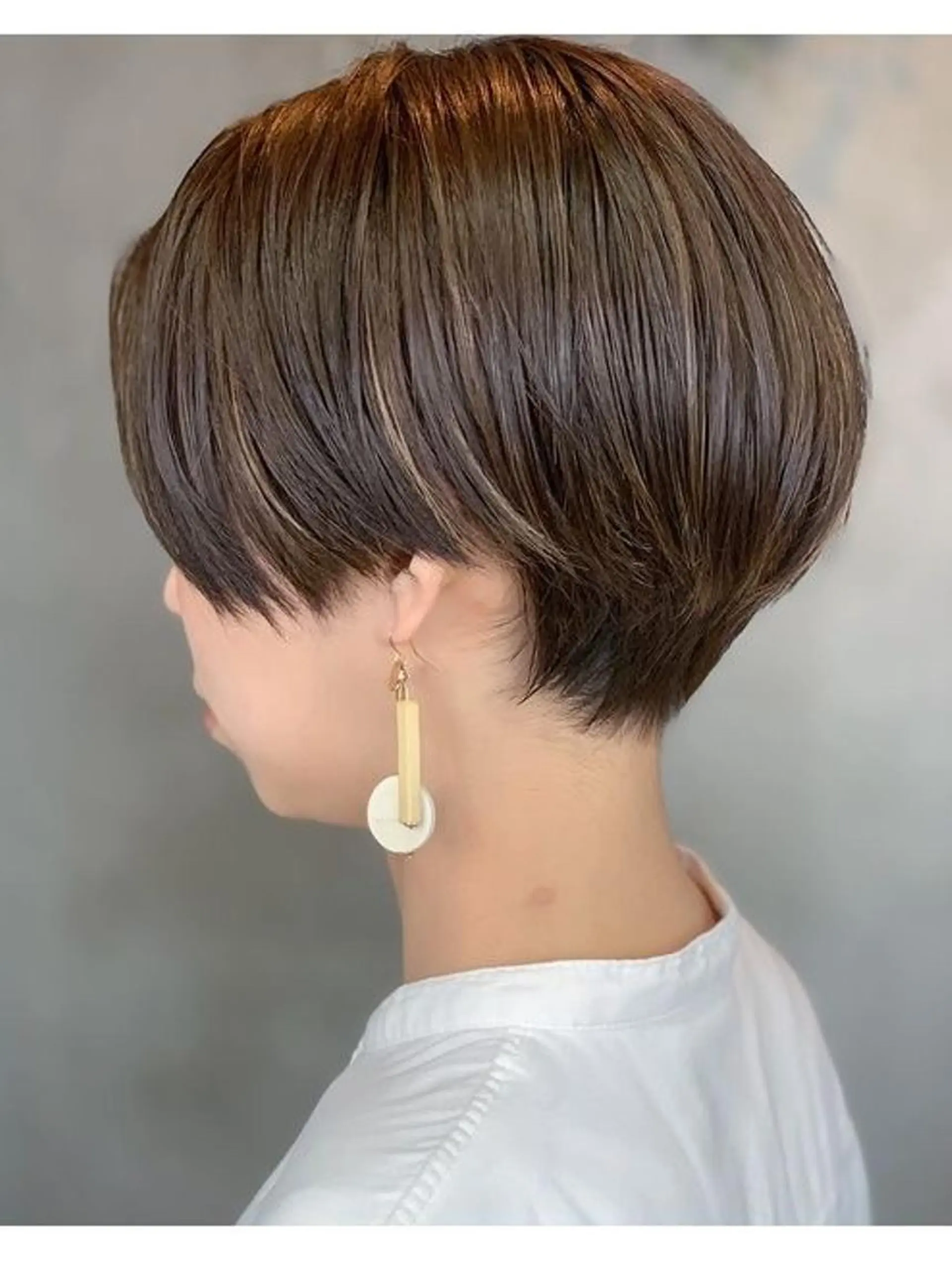 ショート カラー 吉田一輝 外国人パーマのヘアスタイル