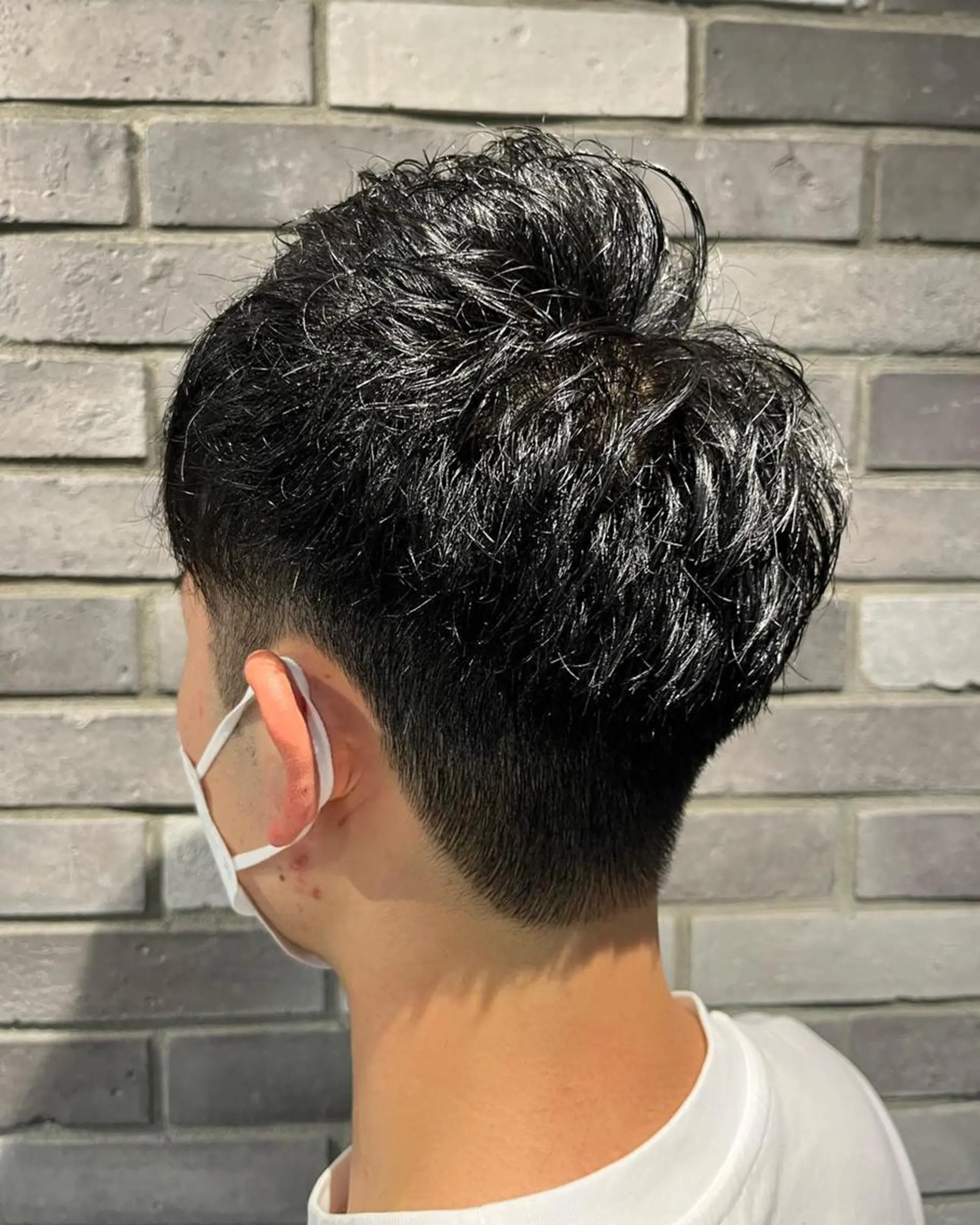 ショート カラー メンズ 学生（メンズ向け） メンズショート ツーブロック 刈り上げ くびれヘア 🌿ヤマグチ ユウキ🌿のヘアスタイル