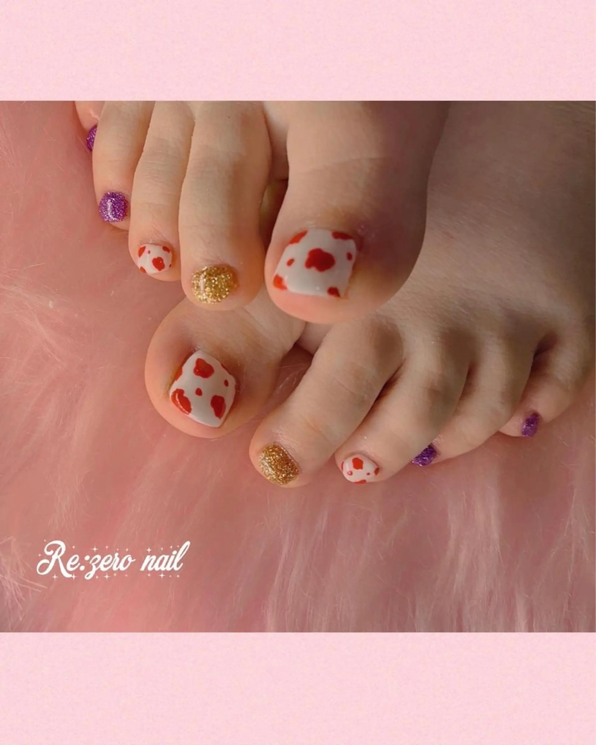 ネイル フットネイル Re:∅ nail /HIRAMOTOのネイルデザイン