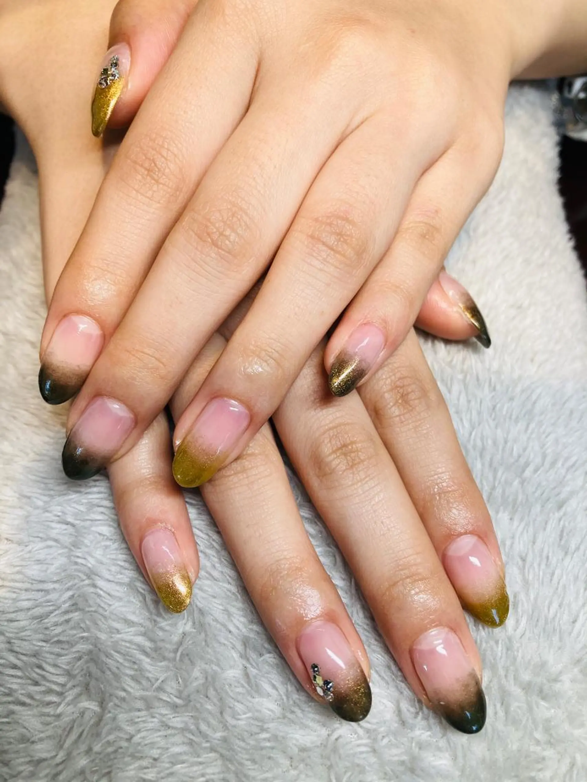 セミロング Monica nails/福島のネイルデザイン