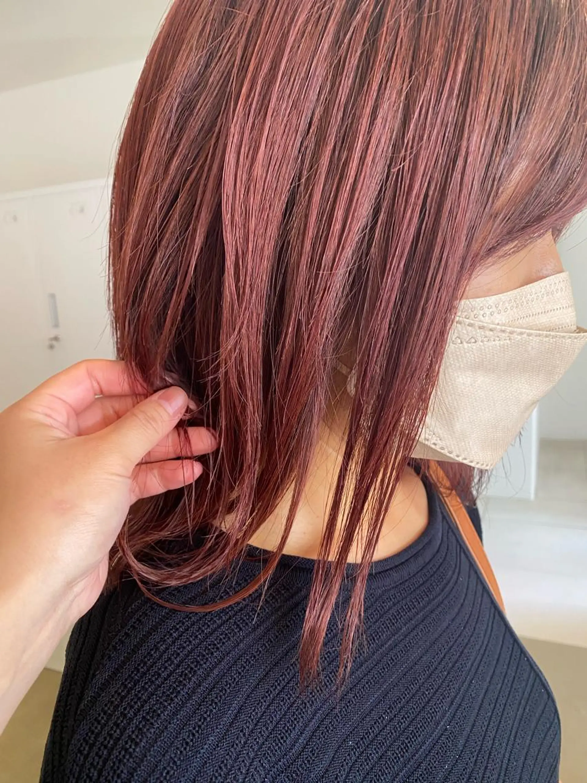 ミディアム I nagiのヘアスタイル