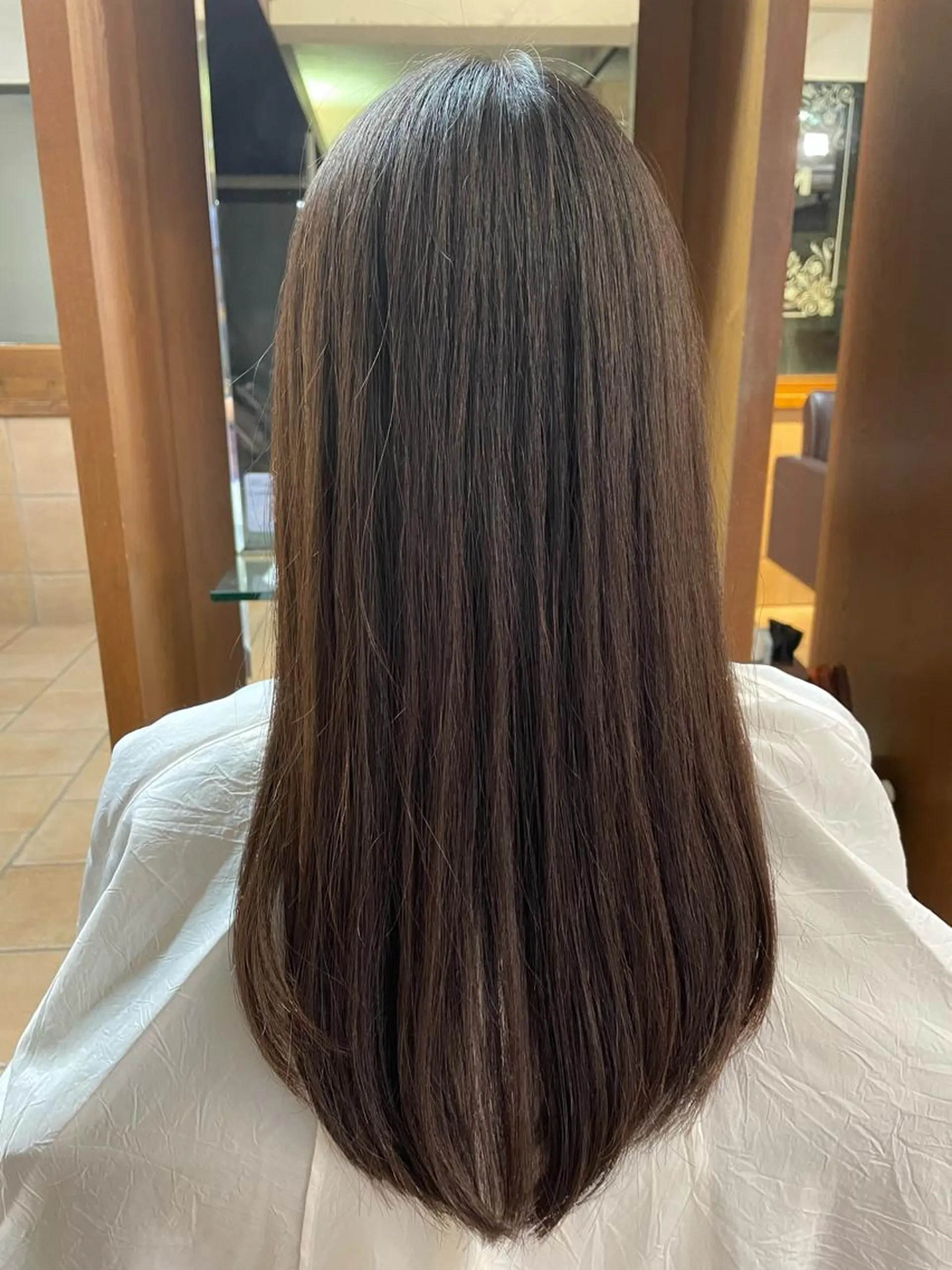 ロング カット ヘアカラー みねお なぎさのマツエク・マツパデザイン