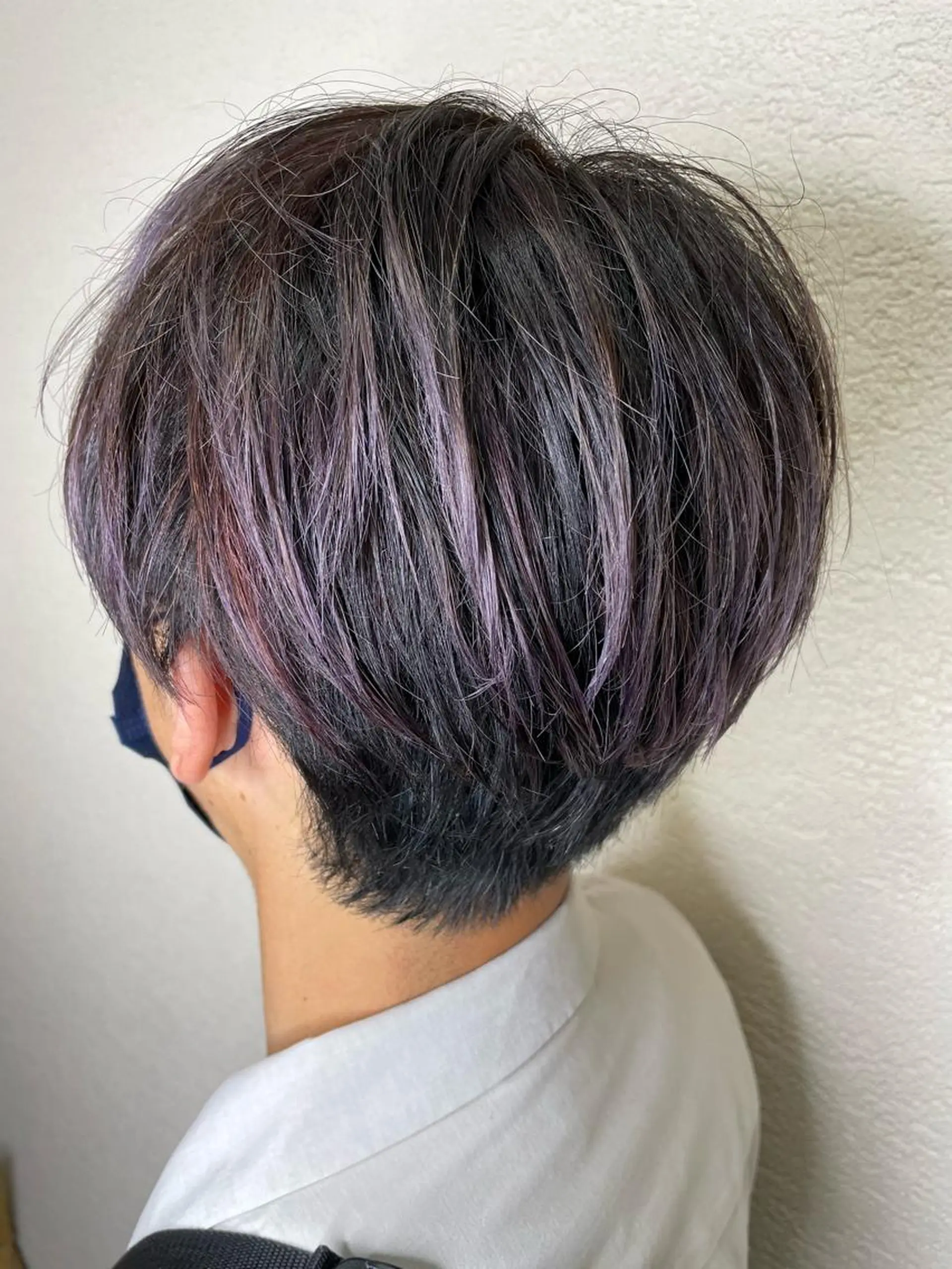 カラー メンズ メンズハイライト ハイライトカラー モードケイズ塚口 河野髪質改善ioLuのヘアスタイル