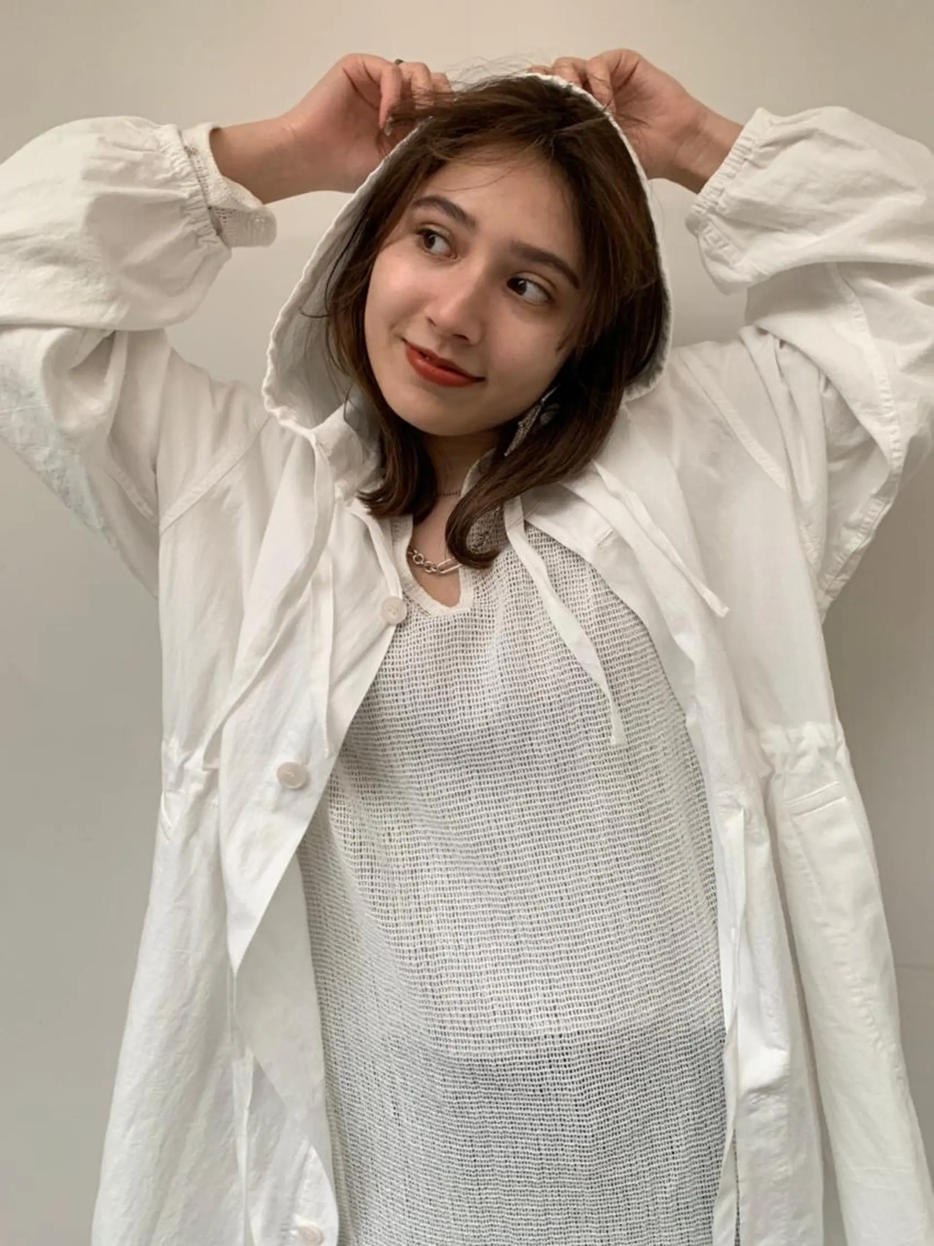 ミディアム パーマ カラー ヘアアレンジ ミディアムパーマ ダブルカラー グラデーションカラー ハイライトカラー イルミナカラー CEINE【セーヌ】 三軒茶屋のヘアスタイル