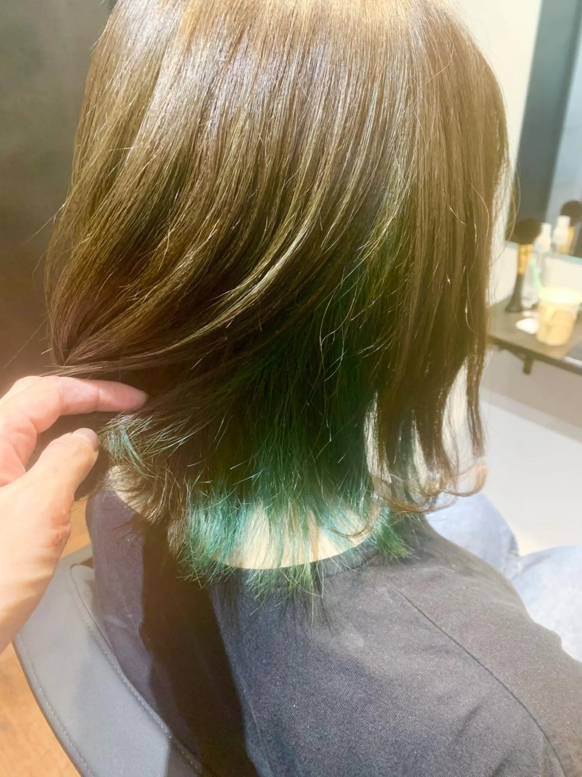 ミディアム カット ヘアカラー Nﾟ秋田店【副店長】 aiのヘアスタイル