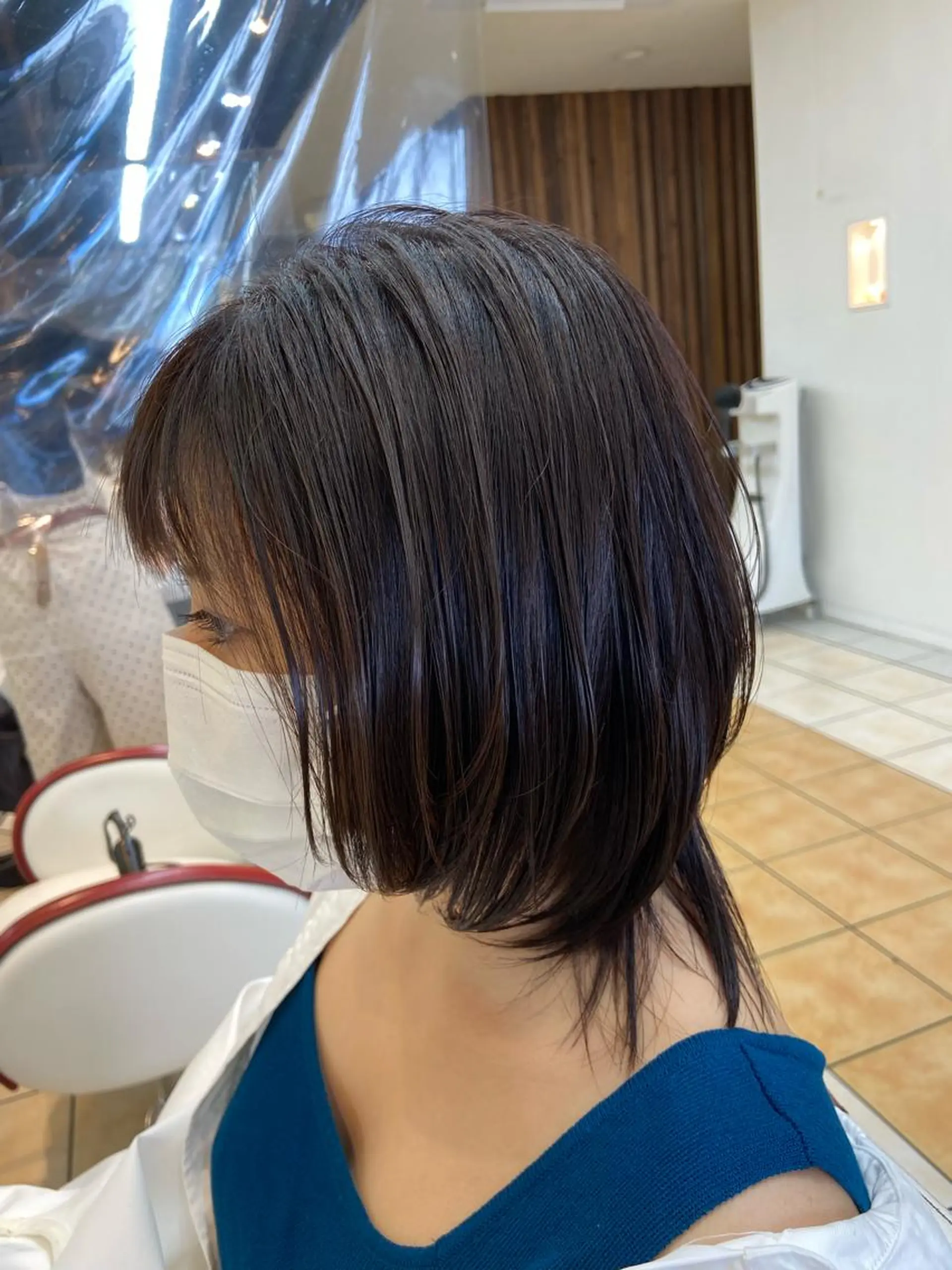 セミロング ⭐️レイヤーカット 大人気　三澤康司⭐️のヘアスタイル