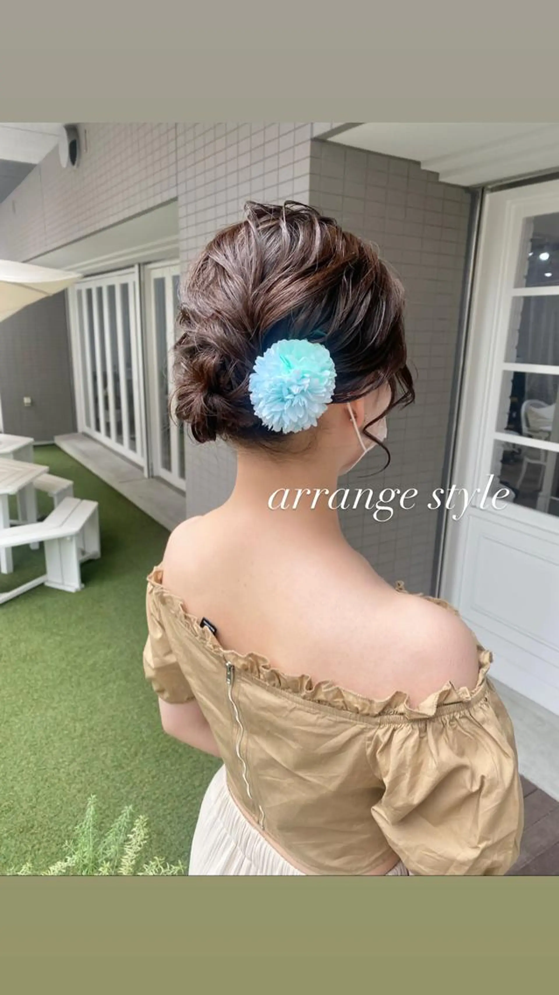 ミディアム ヘアセット 似合わせ大得意美容師 .Haruka.のヘアスタイル