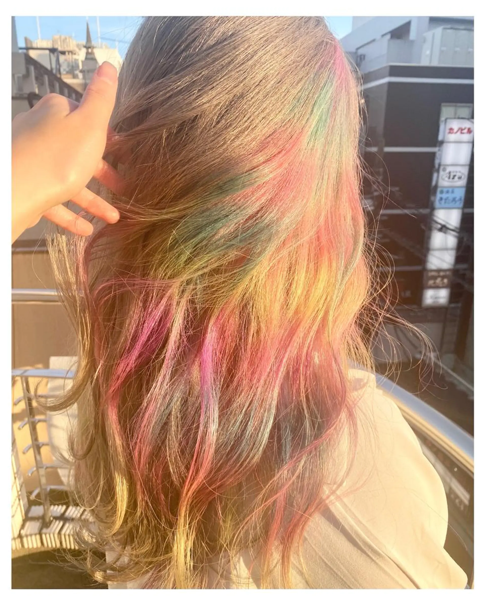 ロング カラー GARU-ガル-所属・TSUNO🦖 派手髪/オタク美容師のヘアスタイル