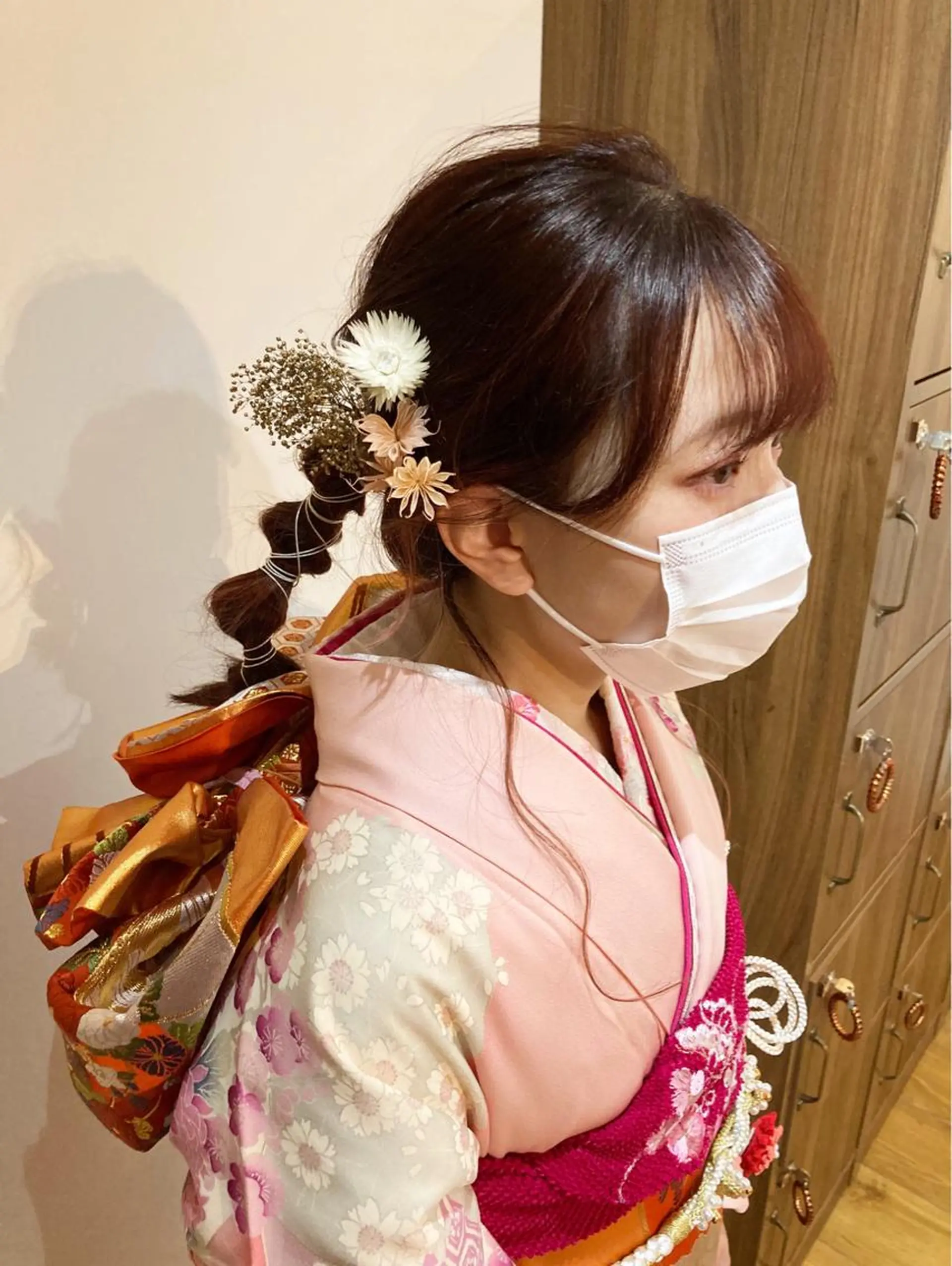 ミディアム ヘアセット 上野湧太 髪質改善/艶カラーのヘアスタイル